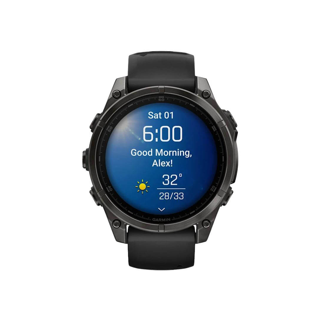 Montre Garmin fēnix® 8 47mm AMOLED 010-02904-21 bracelet Silicone 010-02904-21