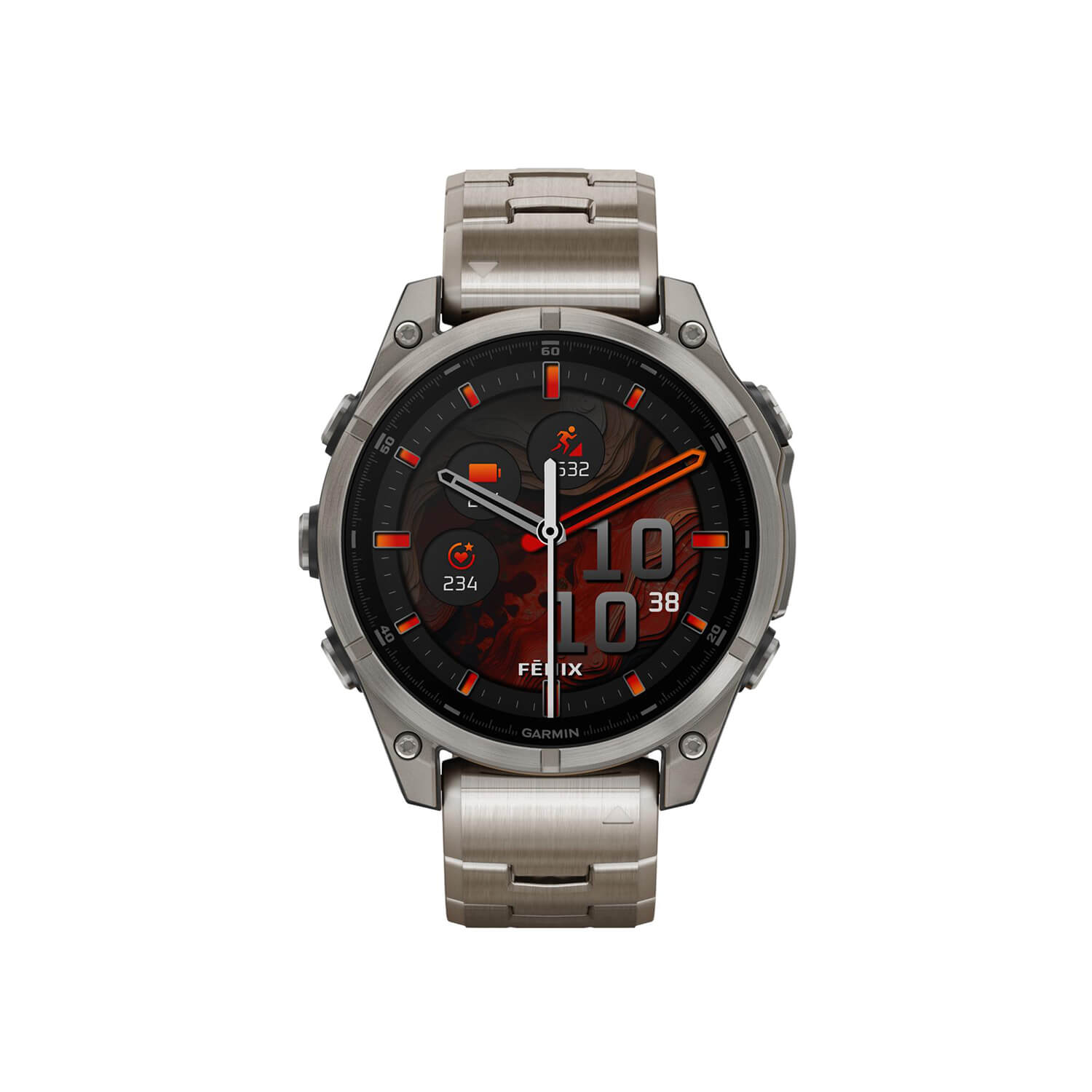 Montre Garmin fēnix® 8 47mm AMOLED Titanium 010-02904-40