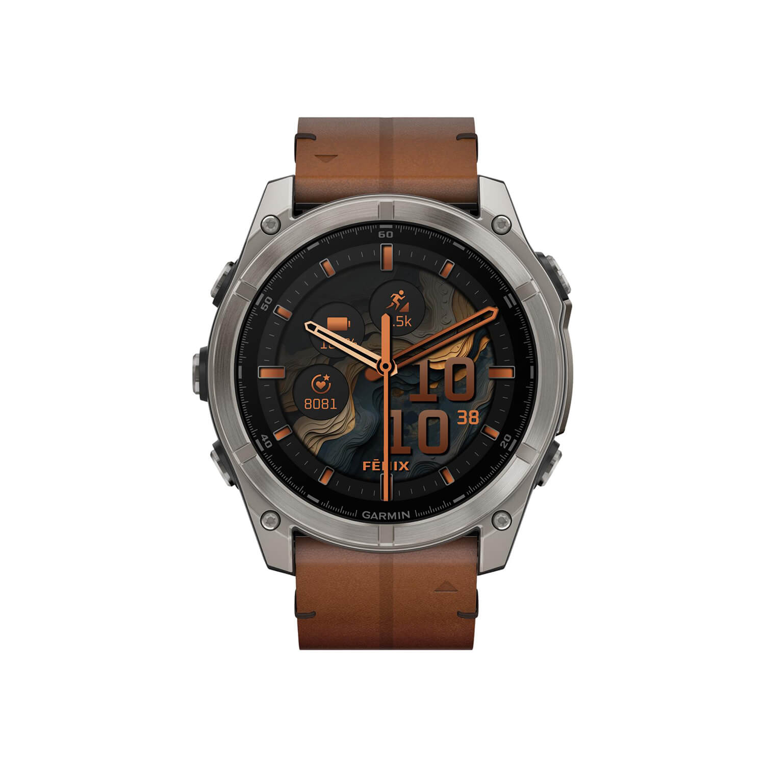 Montre Garmin fēnix® 8 51mm AMOLED Titanium 010-02905-40