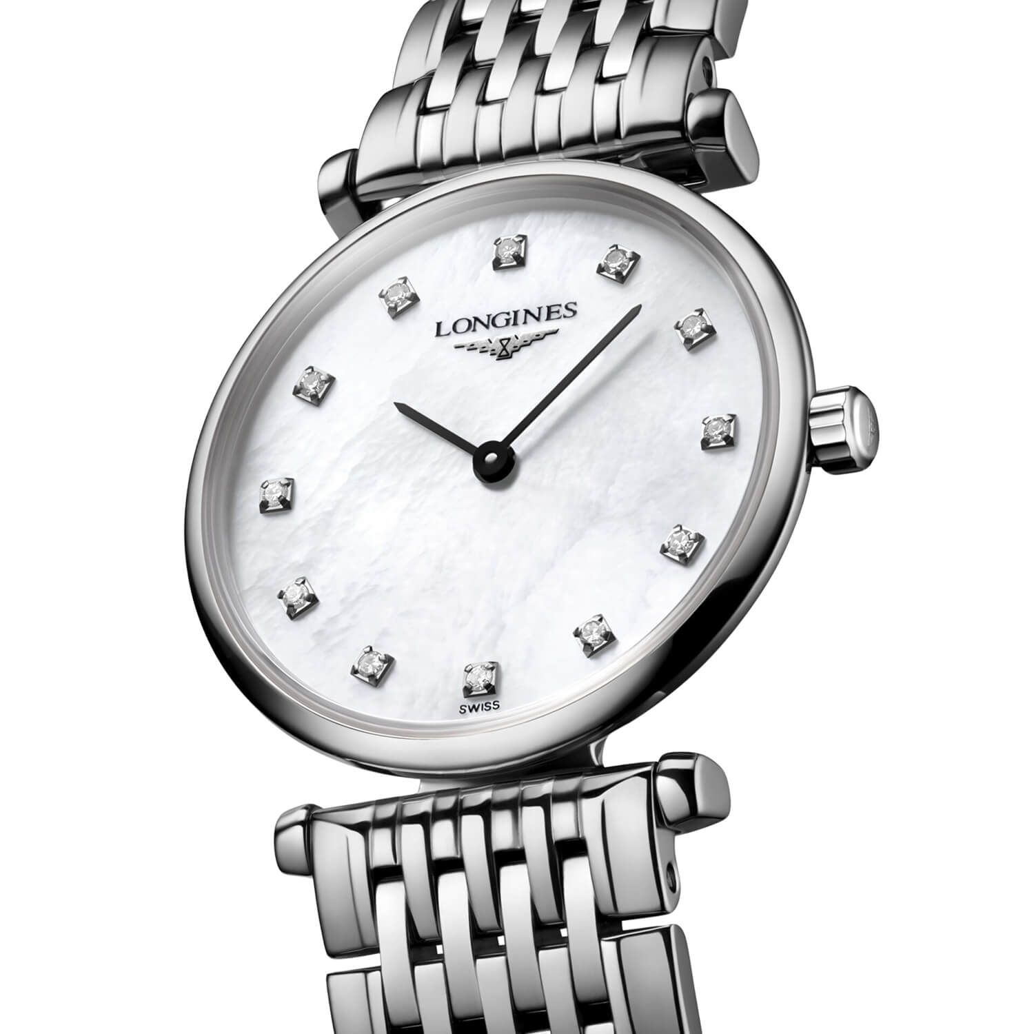 Montre Longines La Grande Classique L4.209.4.87.6 cadran gris bracelet Acier L4.209.4.87.6