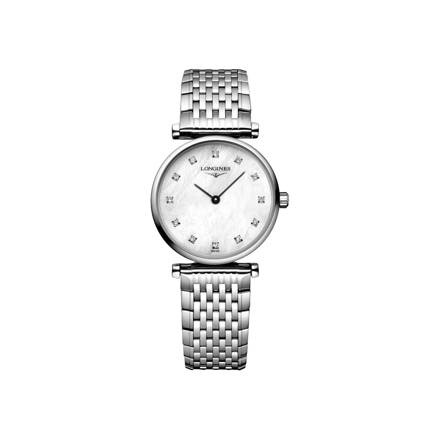 Montre Longines La Grande Classique L4.209.4.87.6 cadran gris bracelet Acier L4.209.4.87.6