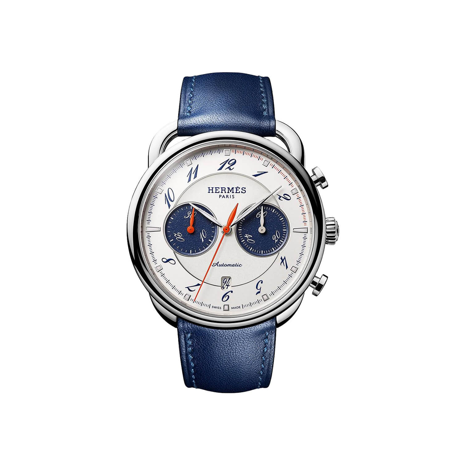 Montre Hermès Arceau Chronographe Très Grand Modèle, 43mm