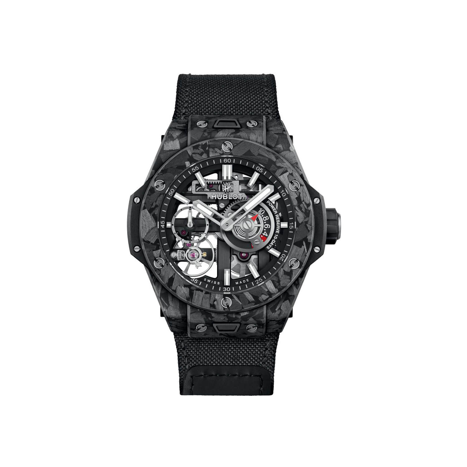 Montre Hublot Big Bang Meca-10 Frosted Carbon 42mm