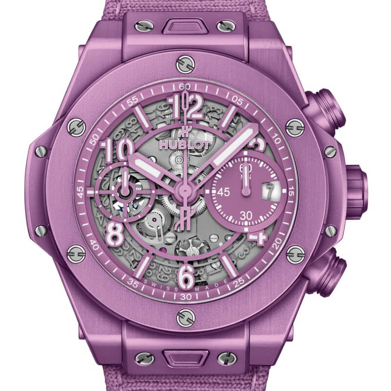 Montre Hublot Big Bang Unico Summer Purple Édition Limitée 42mm