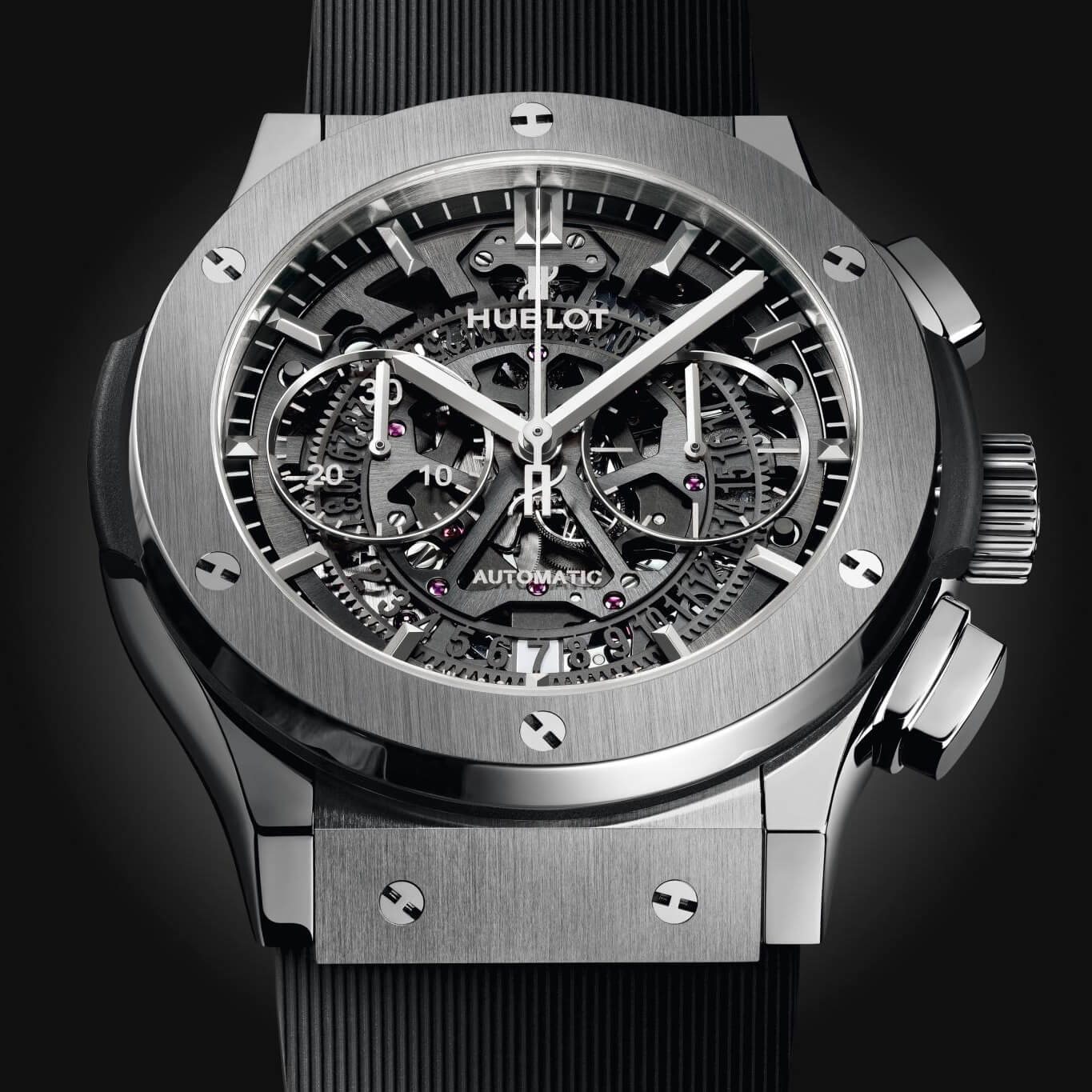 Montre Hublot Classic Fusion Aero chronograph Titanium 45mm