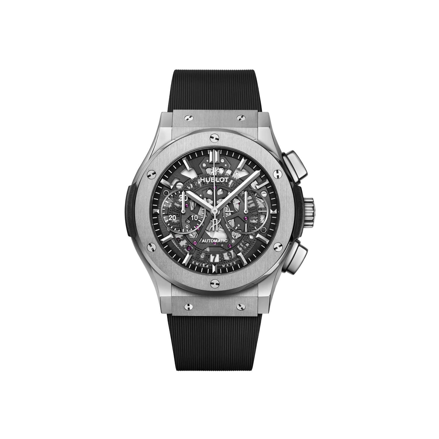 Montre Hublot Classic fusion Aero chronograph titanium 45mm