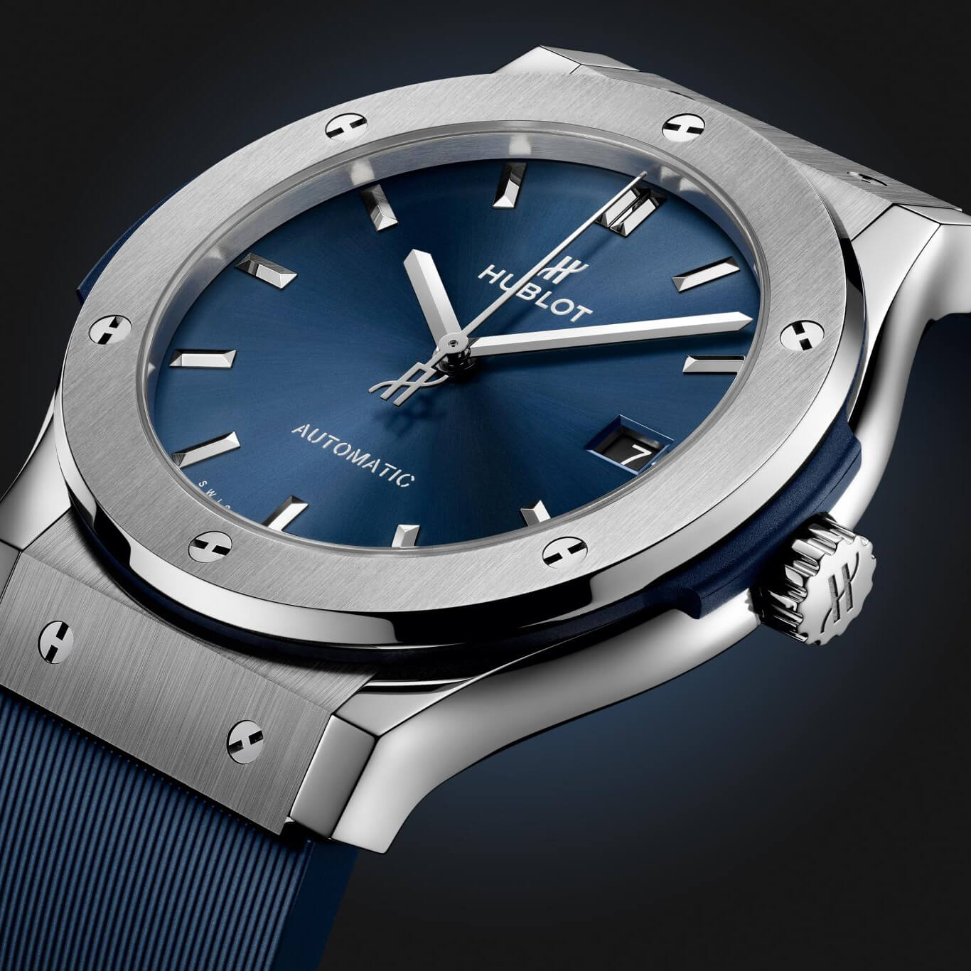 Montre Hublot Classic Fusion Titanium Blue 45mm