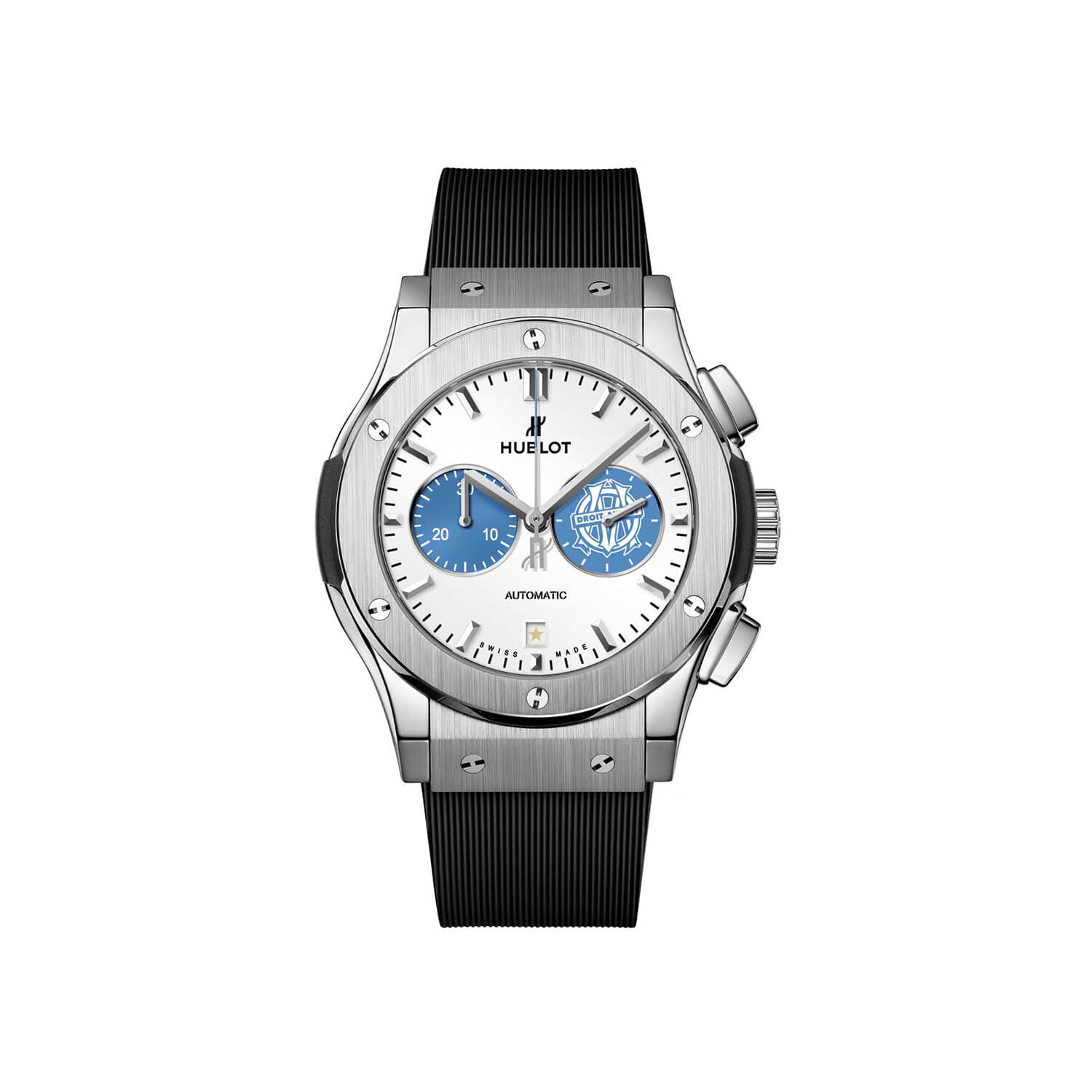 Montre Hublot Classic Fusion Titanium Édition Limitée Olympique de Marseille 42mm