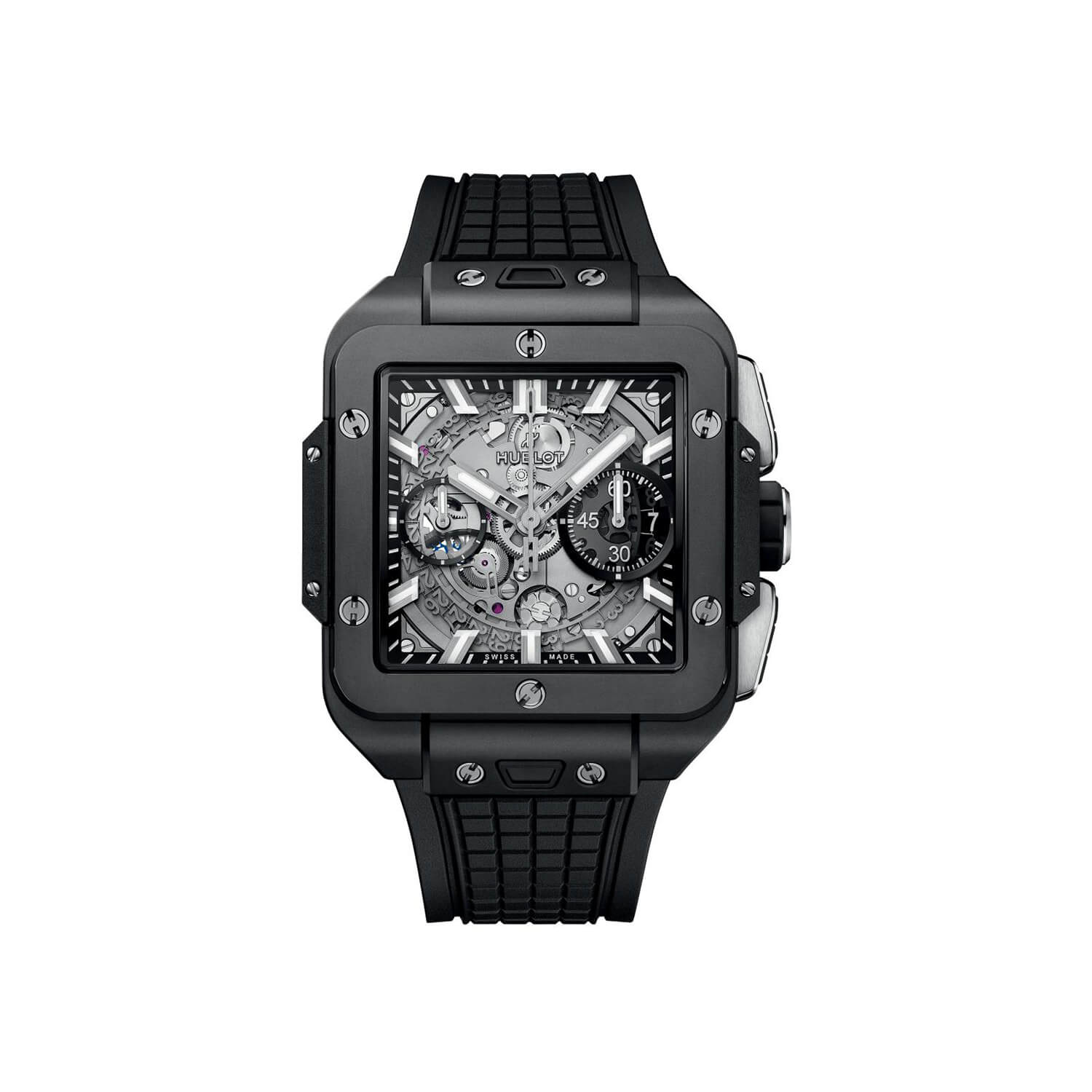 Montre Hublot Square Bang Unico Black Magic automatique 42mm