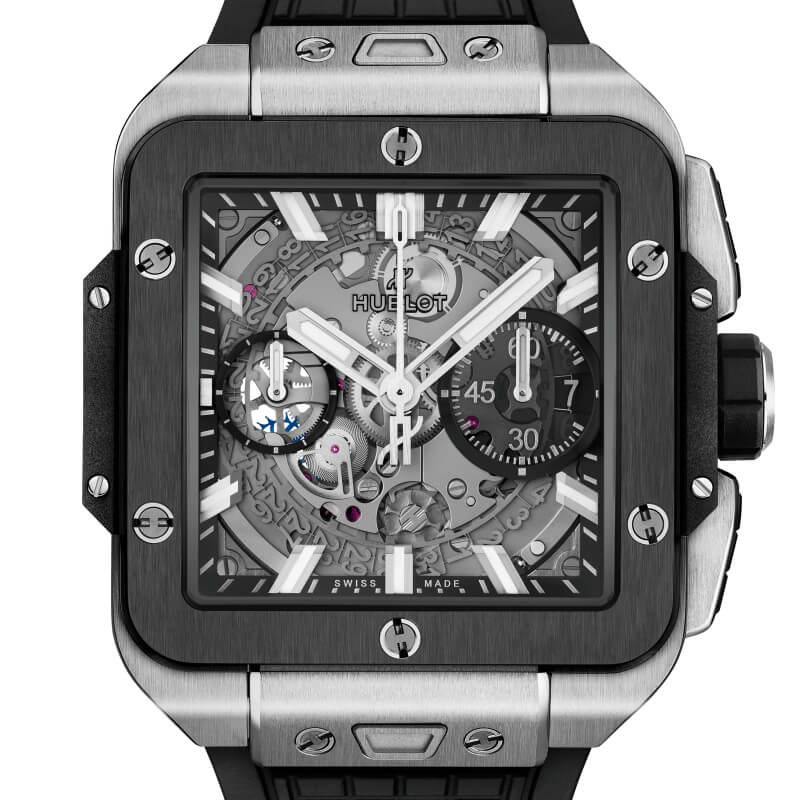 Montre Hublot Square Bang Unico Titanium Ceramic 42mm