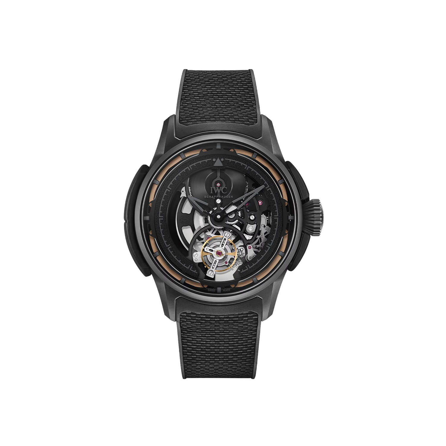 Montre IWC Schaffhausen Grande Montre d’Aviateur Absorption des Chocs Tourbillon Skeleton XPL Édition Limitée