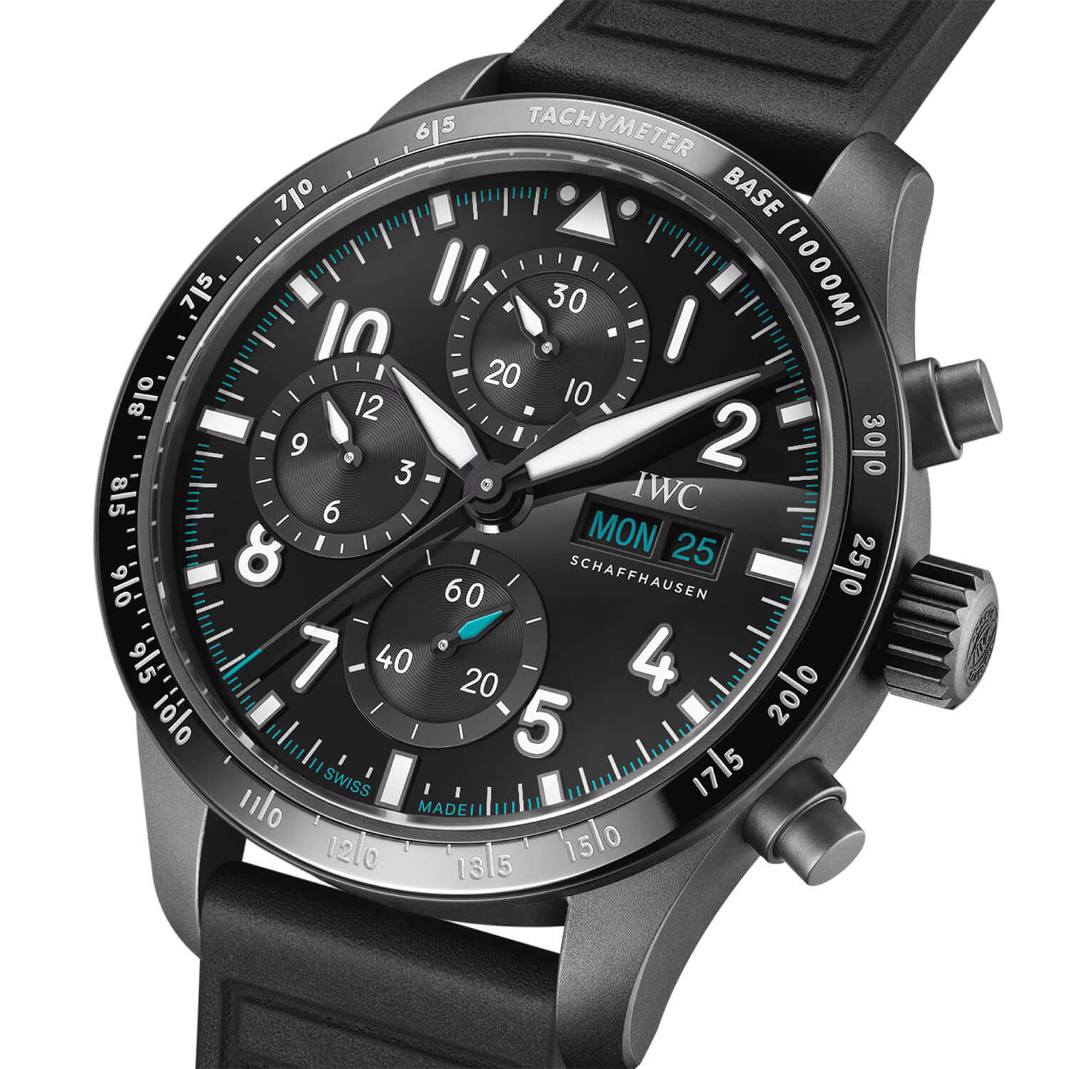 Montre IWC Schaffhausen Montre d'Aviateur Chronographe Performance 41 Mercedes-AMG PETRONAS Formula One™ Team