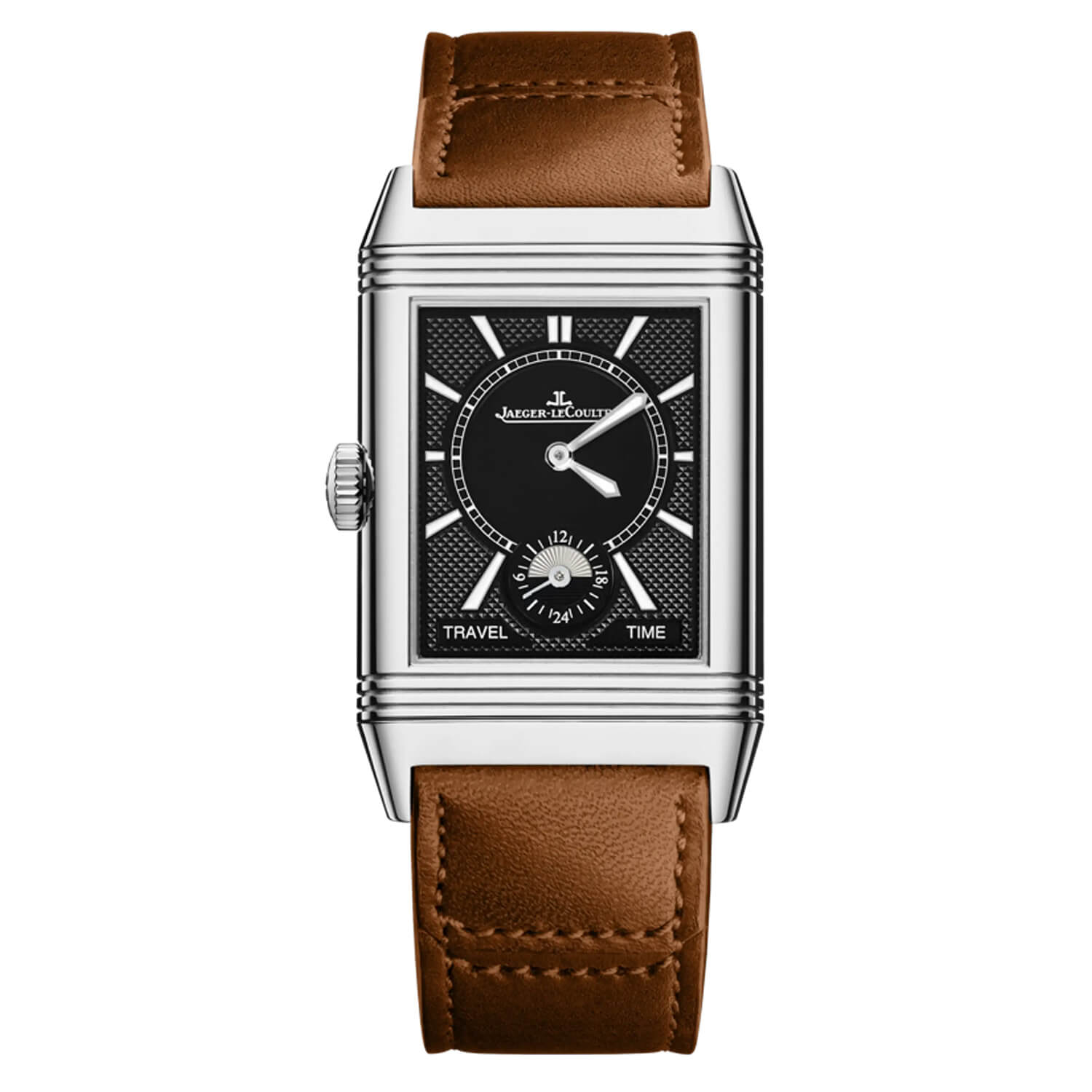 Montre Jaeger-LeCoultre Reverso Classic Duoface Small Seconds bracelet Cuir 3848423