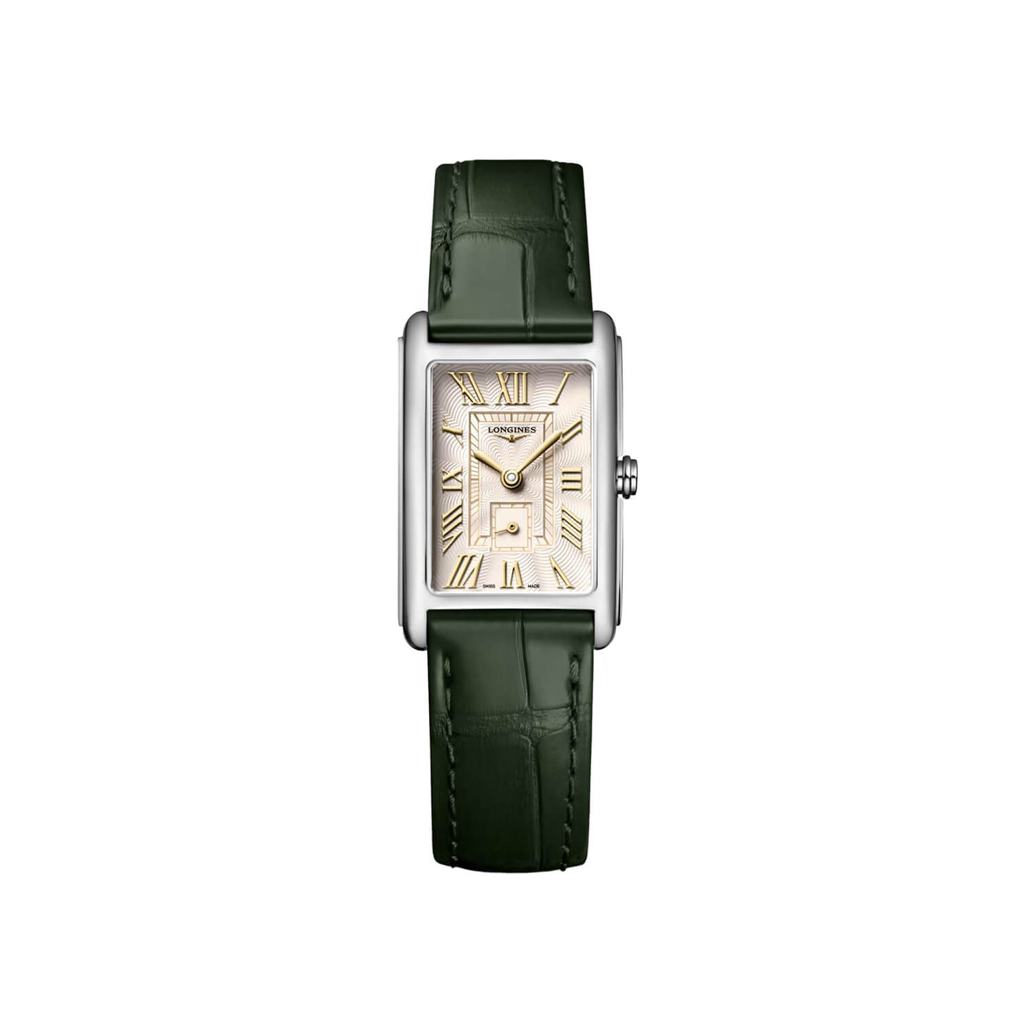 Montre Longines DolceVita L5.255.4.08.2 cadran Ivoire bracelet Cuir d'alligator L5.255.4.08.2