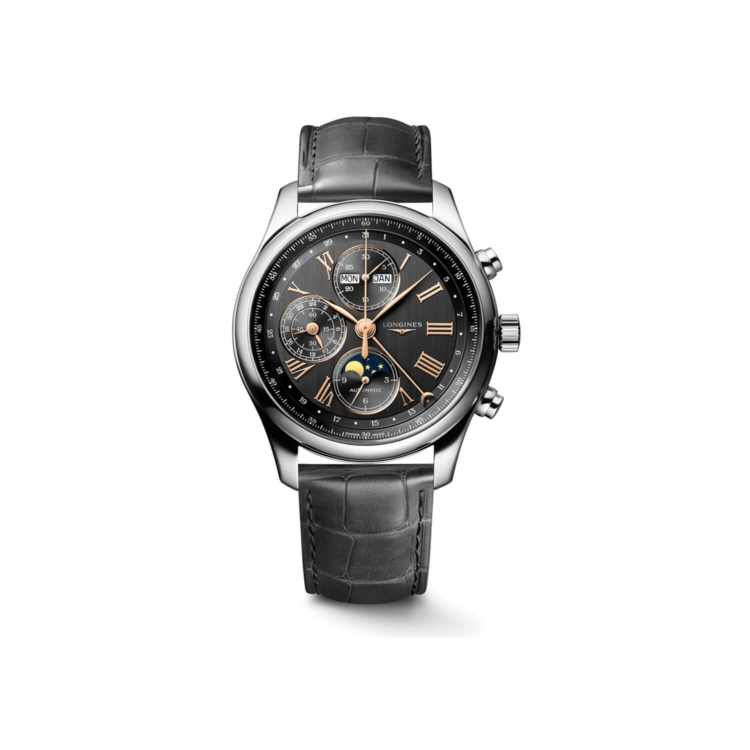 Montre Longines Master Collection L2.773.4.61.2 bracelet Cuir d'alligator L2.773.4.61.2