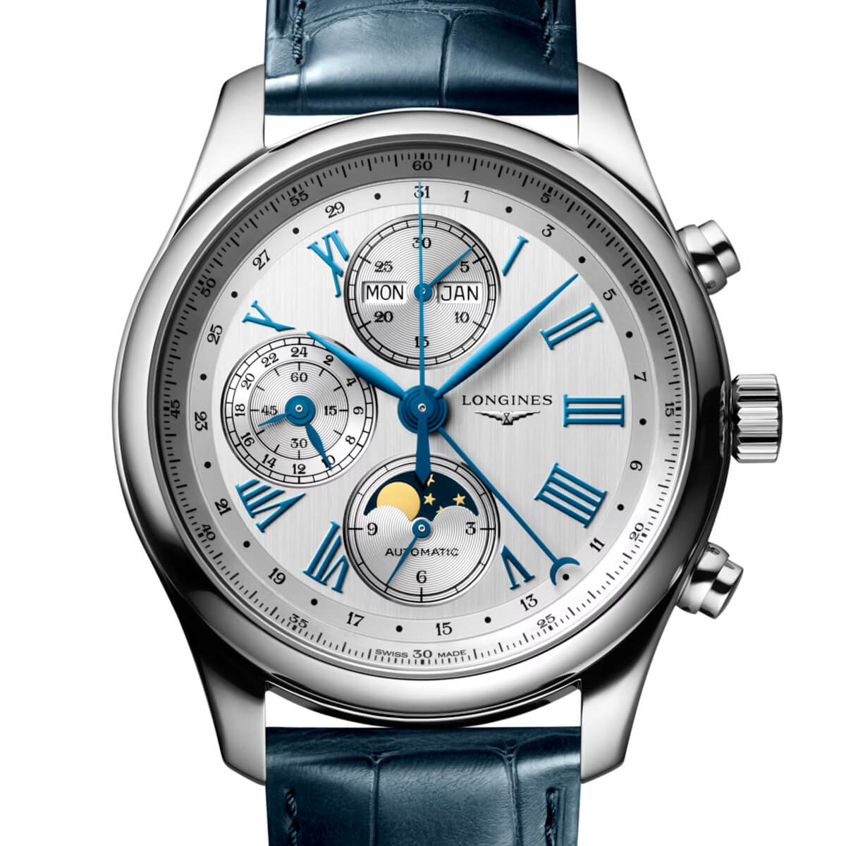 Montre Longines Master Collection L2.773.4.71.2 bracelet Cuir d'alligator L2.773.4.71.2
