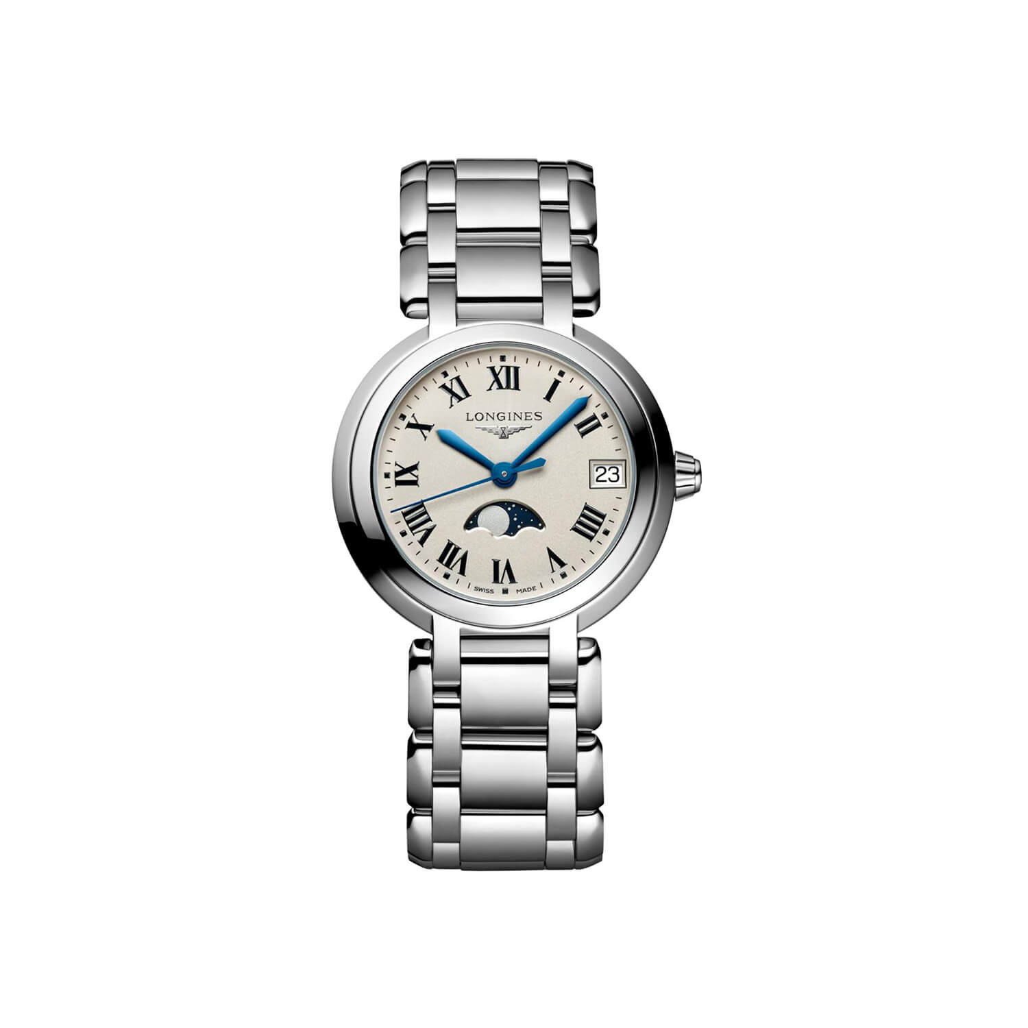 Montre Longines PrimaLuna L8.115.4.71.6 bracelet Acier L8.115.4.71.6