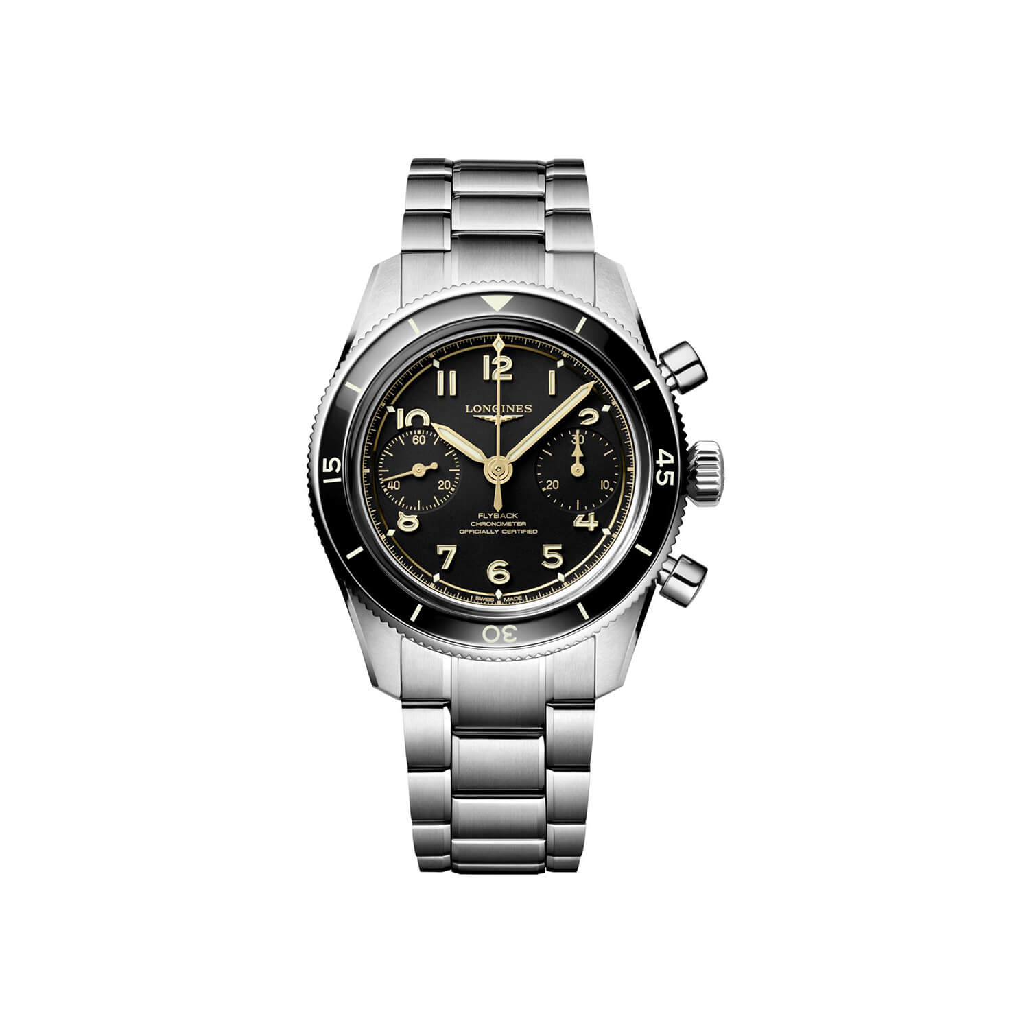 Montre Longines Spirit Flyback L3.721.4.53.6