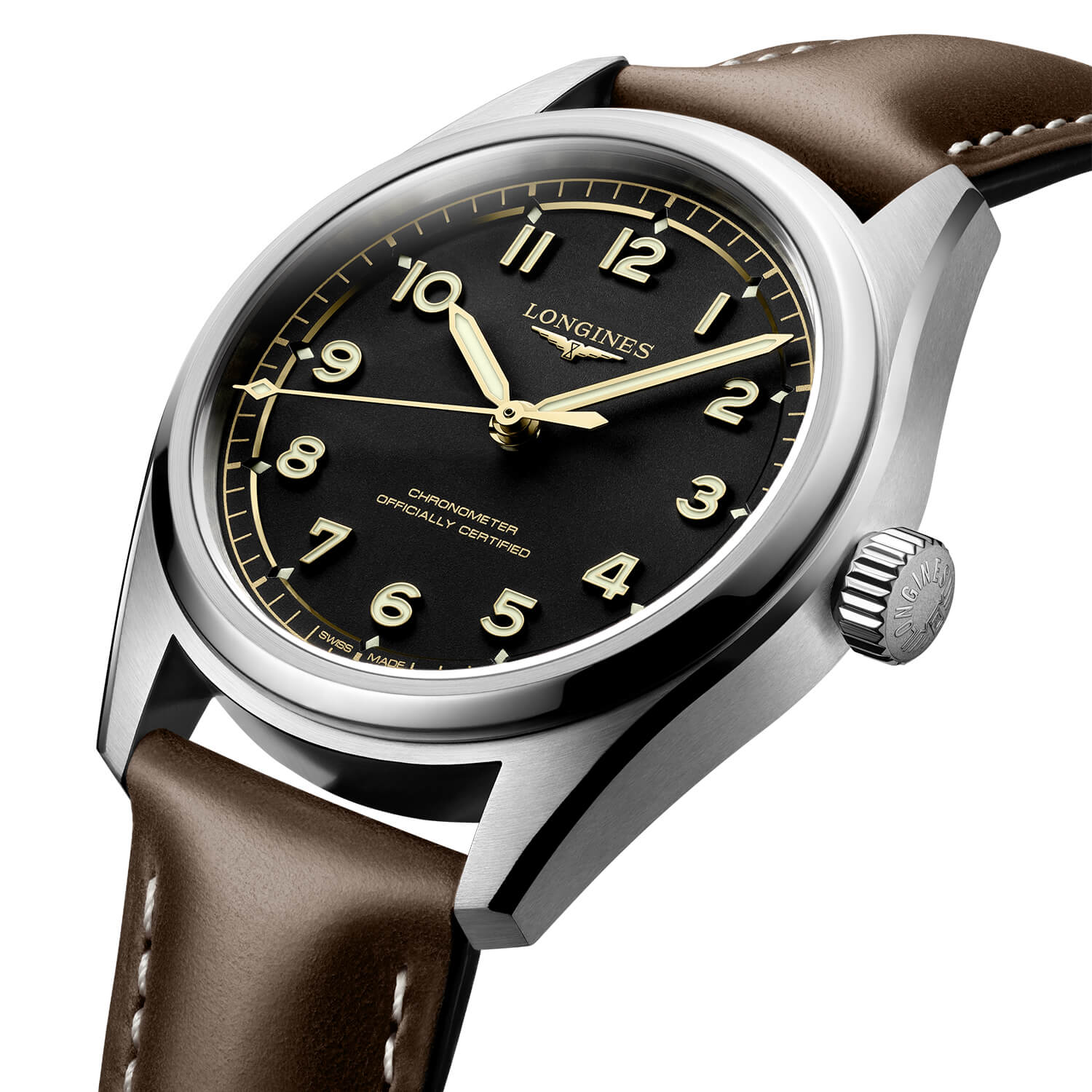 Montre Longines Spirit Pilot L3.809.4.53.2