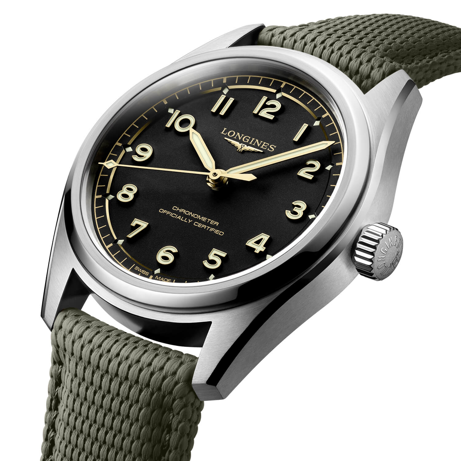 Montre Longines Spirit Pilot L3.809.4.53.9