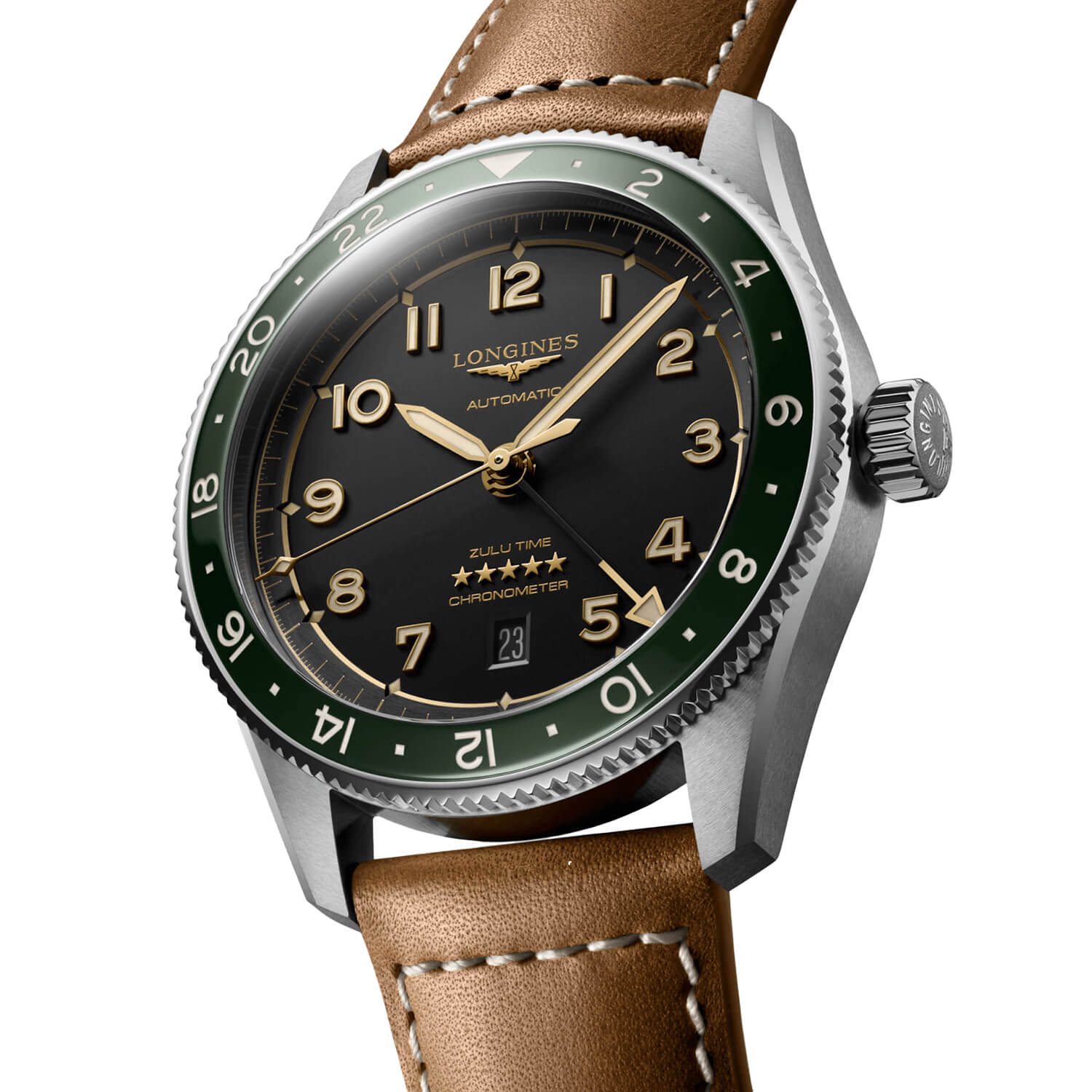 Montre Longines Spirit Zulu Time L3.812.4.63.2