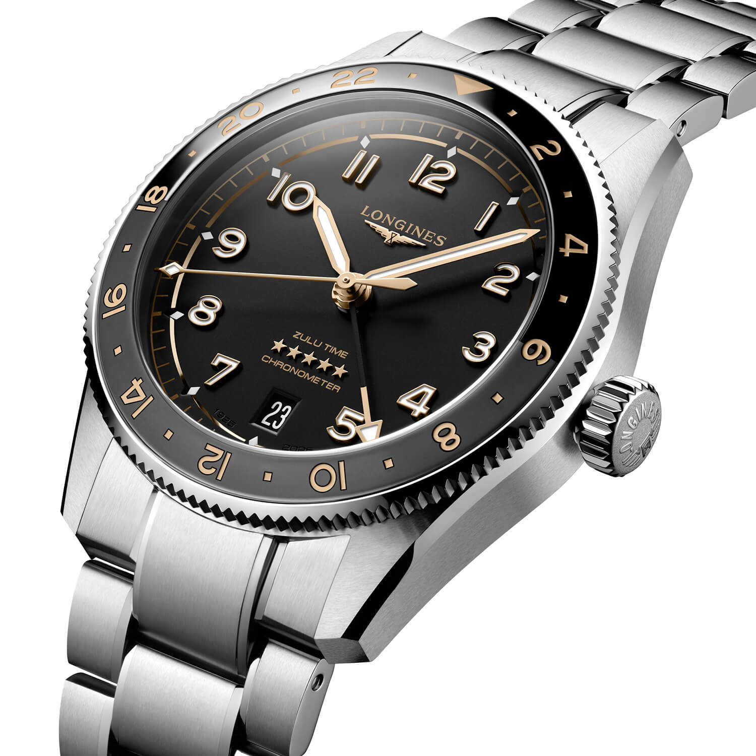 Montre Longines Spirit Zulu Time 1925 L3.812.4.50.6