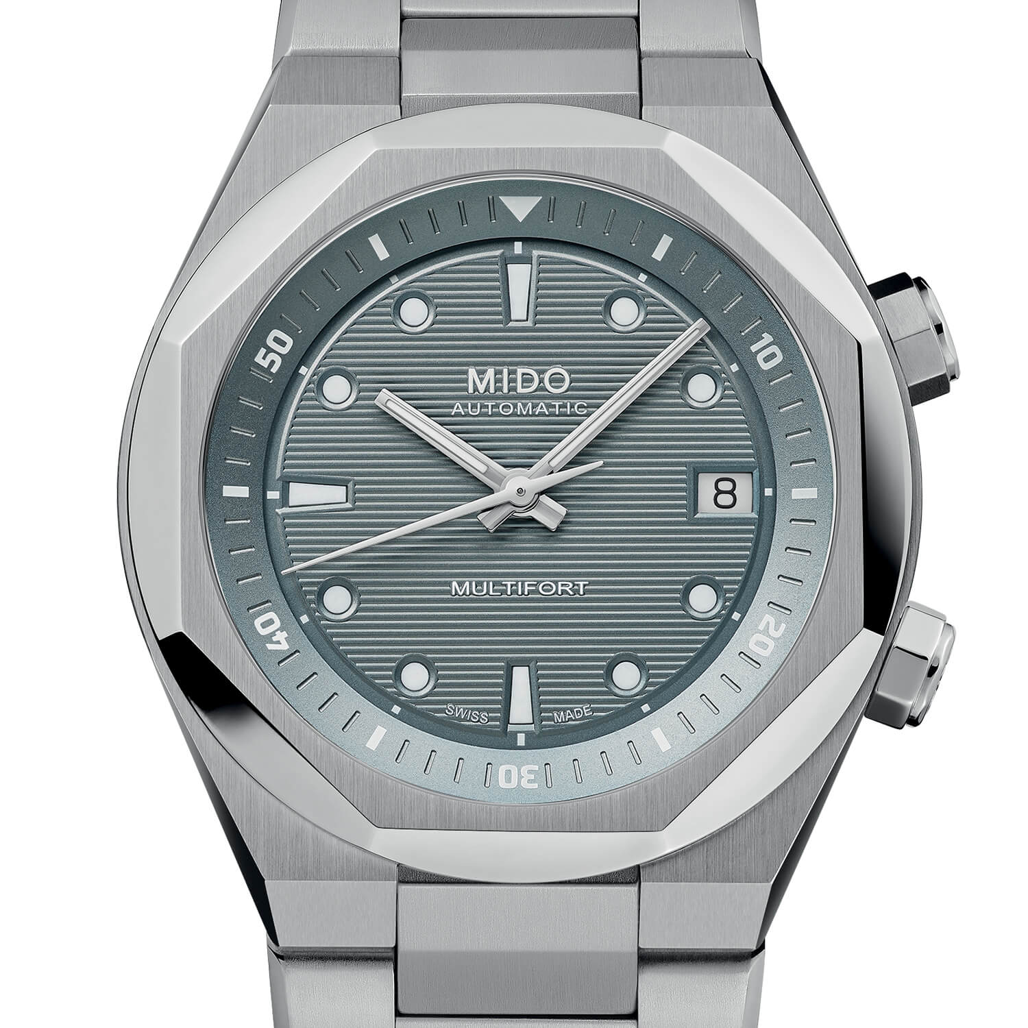 Montre Mido Multifort 8 Two Crowns M047.507.11.081.00