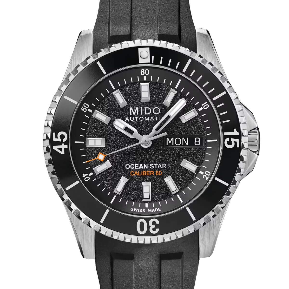 Montre Mido Ocean Star 200 M026.930.17.051.00 cadran Noir bracelet Caoutchouc M026.930.17.051.00