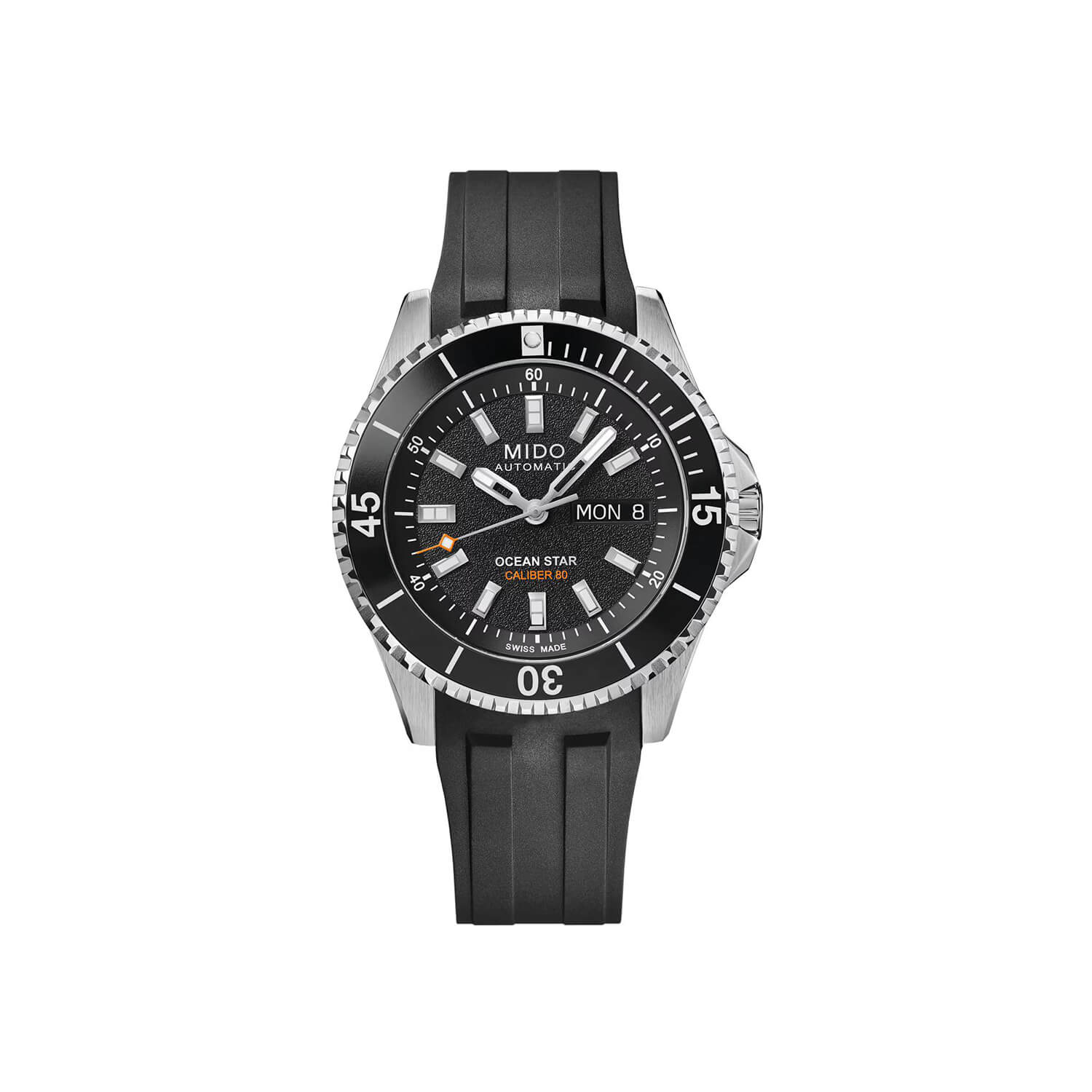 Montre Mido Ocean Star 200 M026.930.17.051.00 cadran Noir bracelet Caoutchouc M026.930.17.051.00