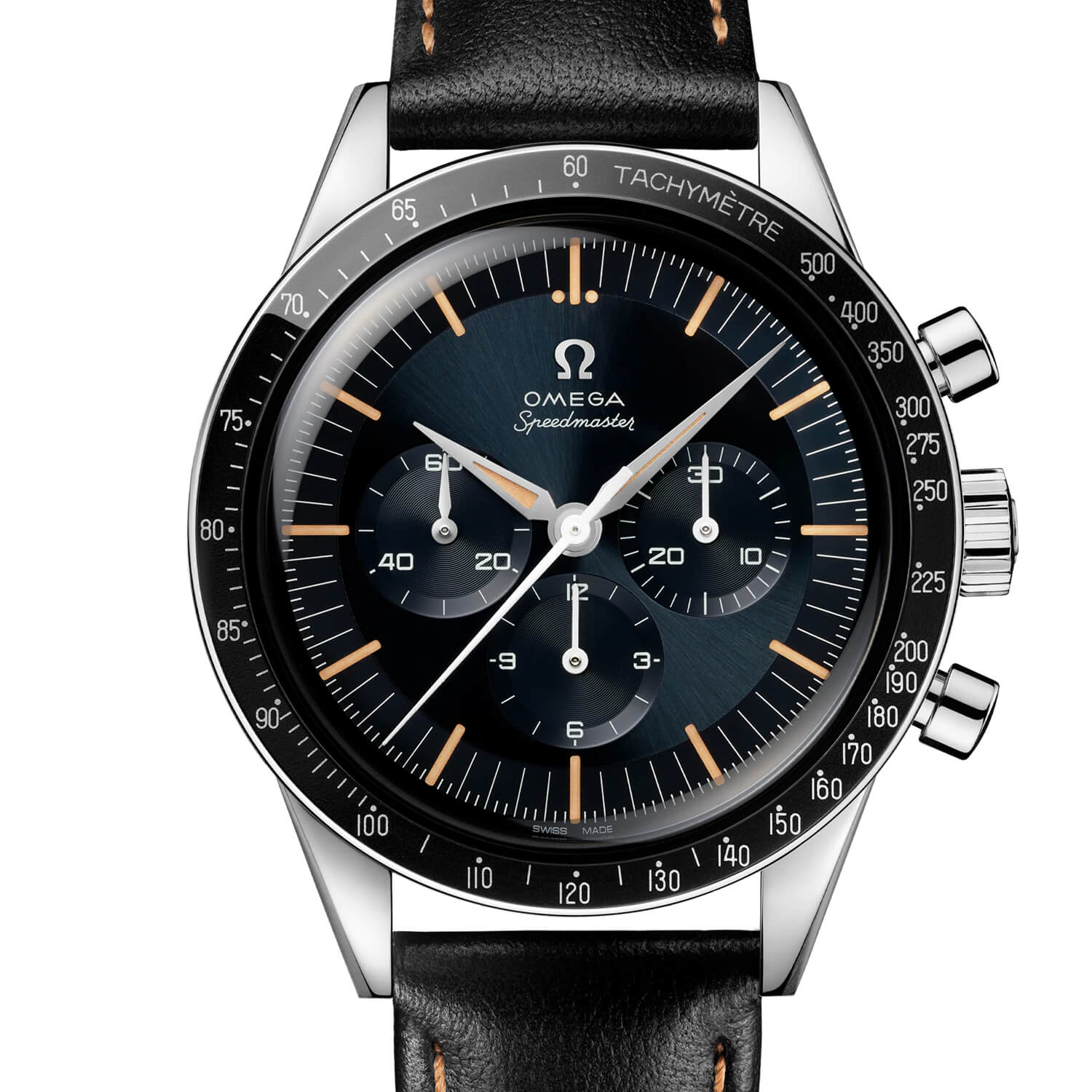 Montre OMEGA Speedmaster First OMEGA in Space Master Chronometer Série Anniversaire bracelet Cuir 310.32.40.50.06.001