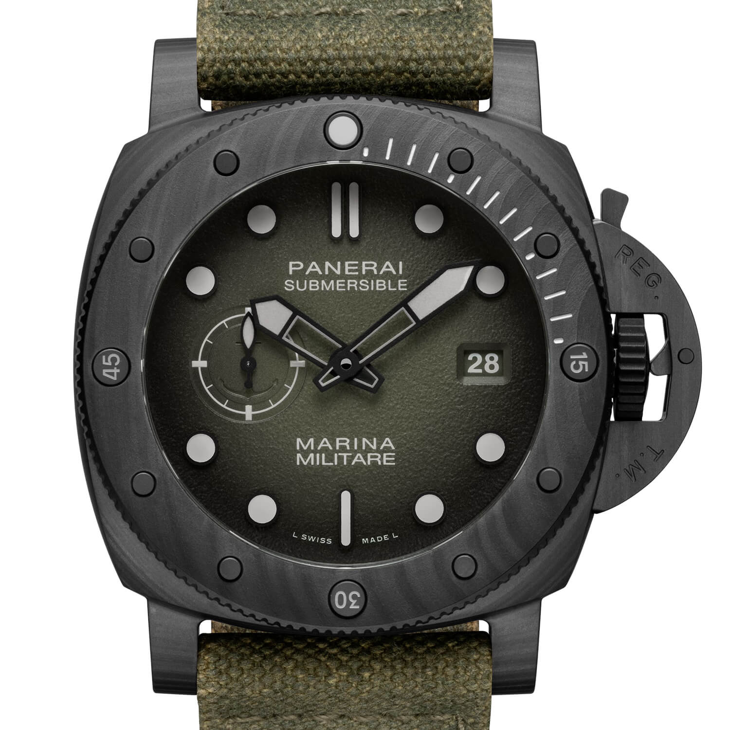Montre Panerai Submersible Marina Militare Carbotech™