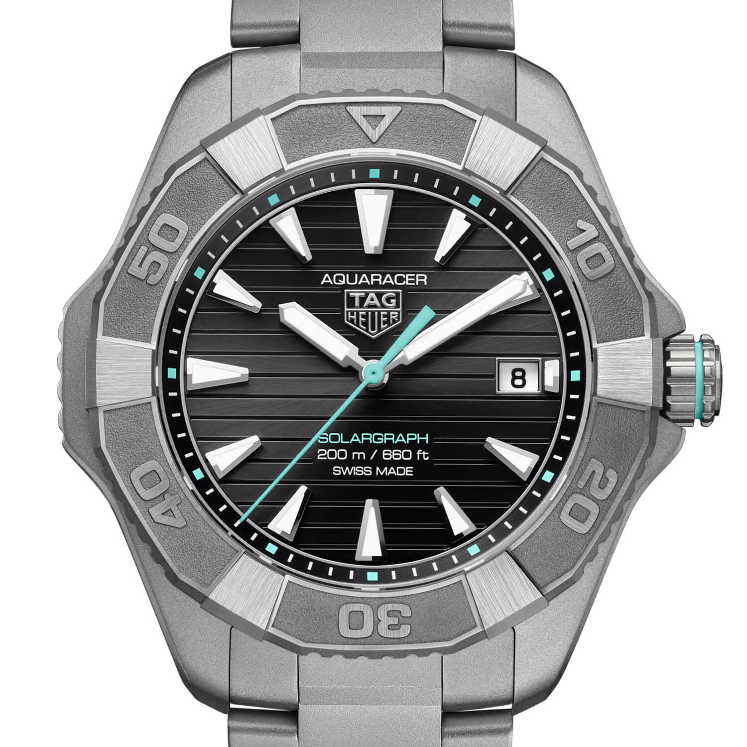 Montre TAG Heuer Aquaracer Professional 200 Solargraph 40mm Titanium