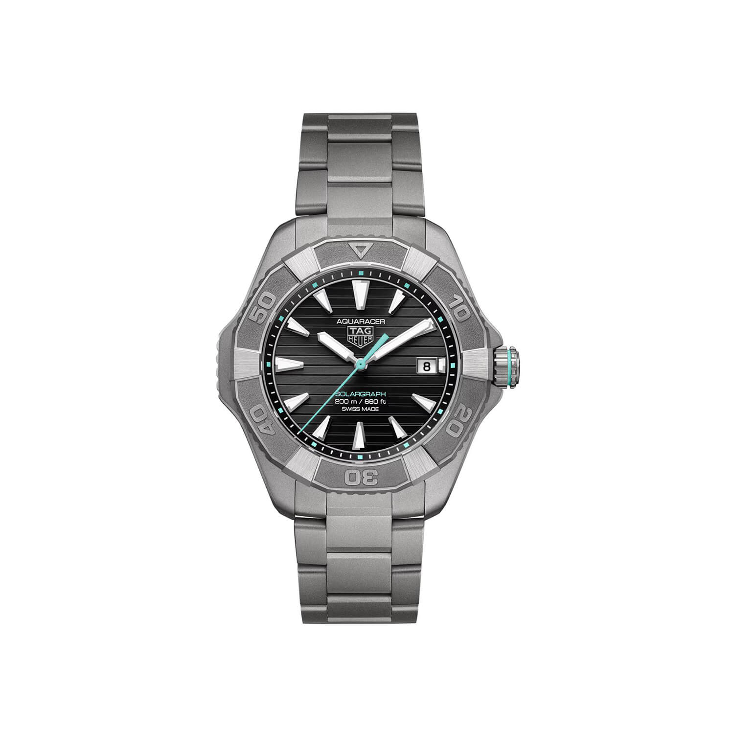 Montre TAG Heuer Aquaracer Professional 200 Solargraph 40mm Titanium