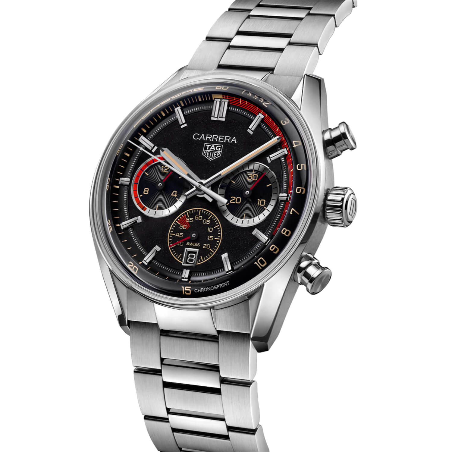 Montre TAG Heuer Carrera Chronosprint x Porsche Rallye Édition Limitéee