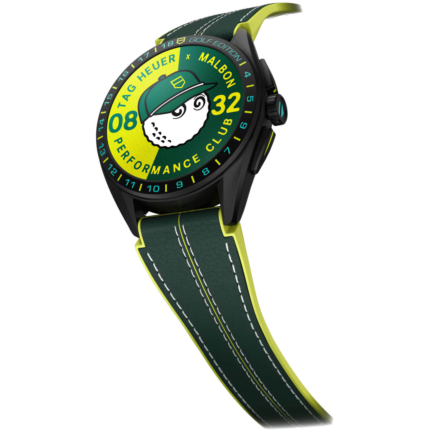 Montre TAG Heuer Connected Calibre E4 Malbon Golf Edition