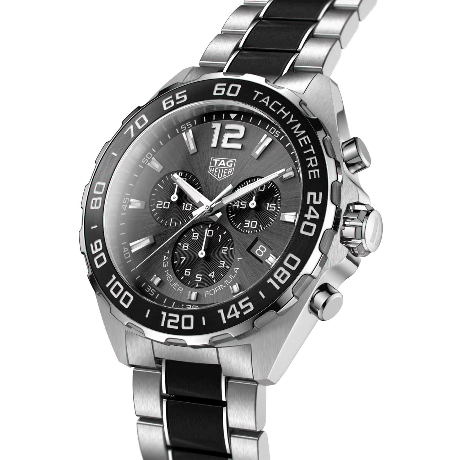 Montre TAG Heuer Formula 1 Chronograph Quartz 43mm bracelet Acier/Céramique CAZ1011.BA0843