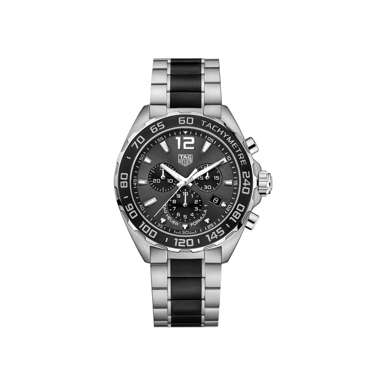 Montre TAG Heuer Formula 1 Chronograph Quartz 43mm bracelet Acier/Céramique CAZ1011.BA0843