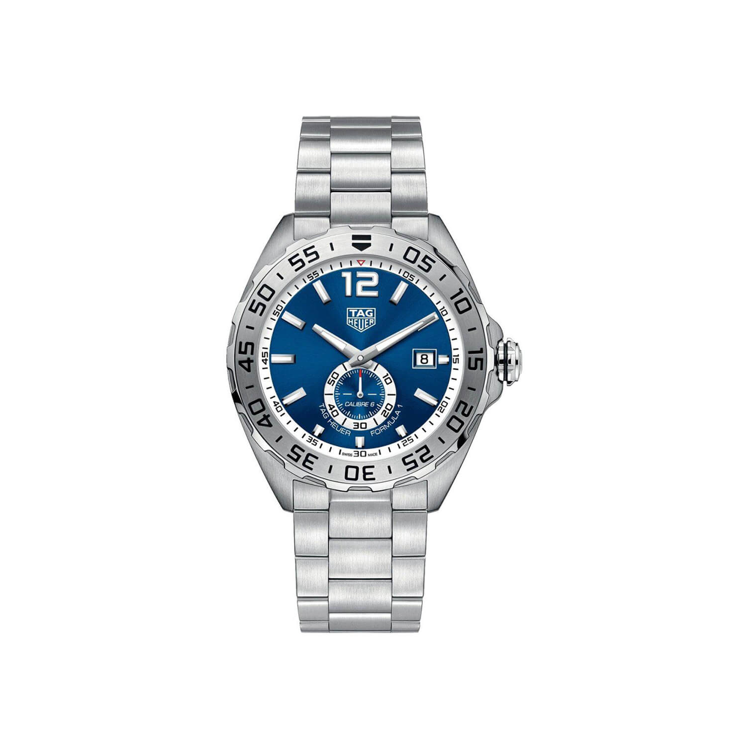 Montre TAG Heuer Formula 1 Automatic 43mm cadran Bleu bracelet Acier WAZ2014.BA0842