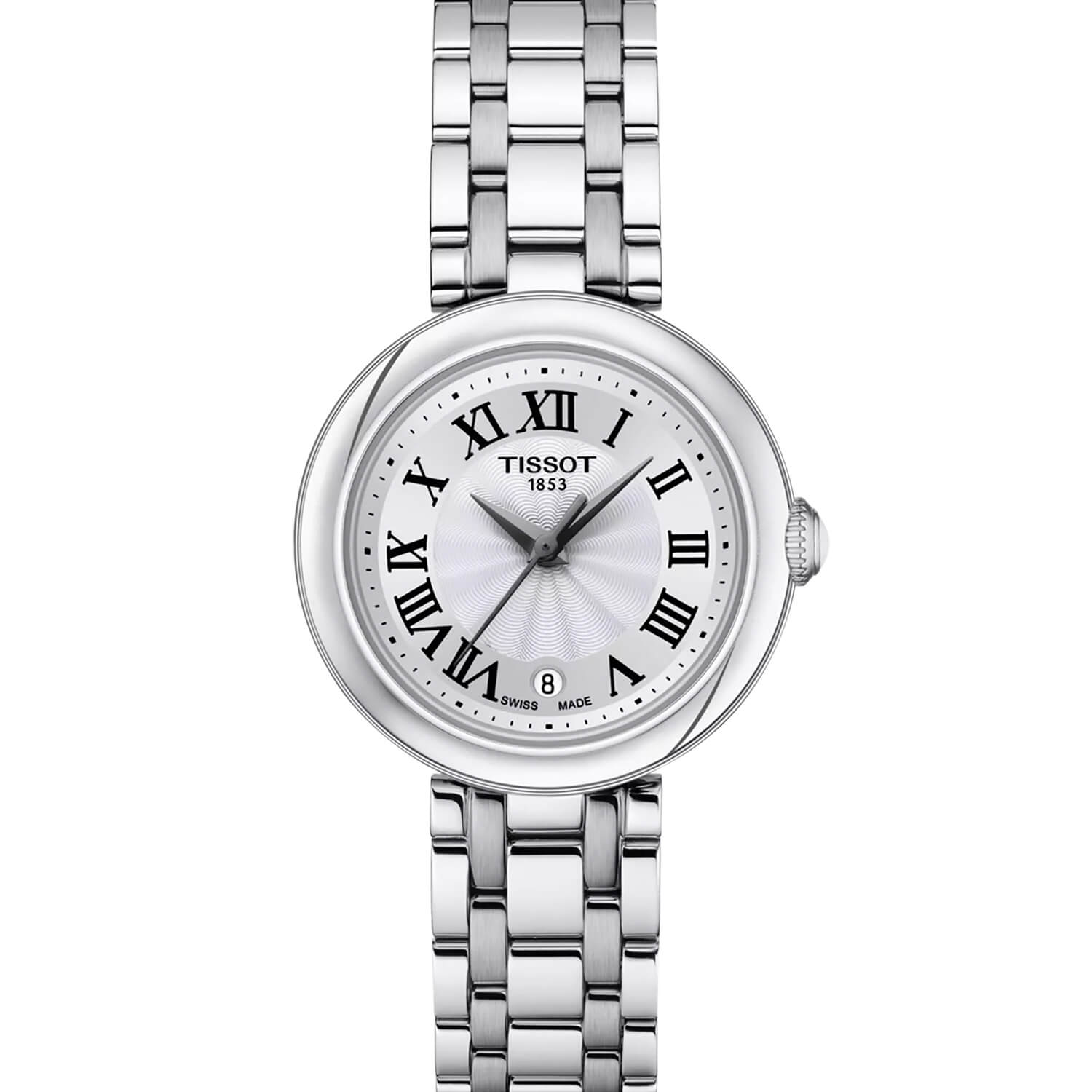 Montre Tissot Bellissima 26mm cadran Argent bracelet Acier T126.010.11.013.00