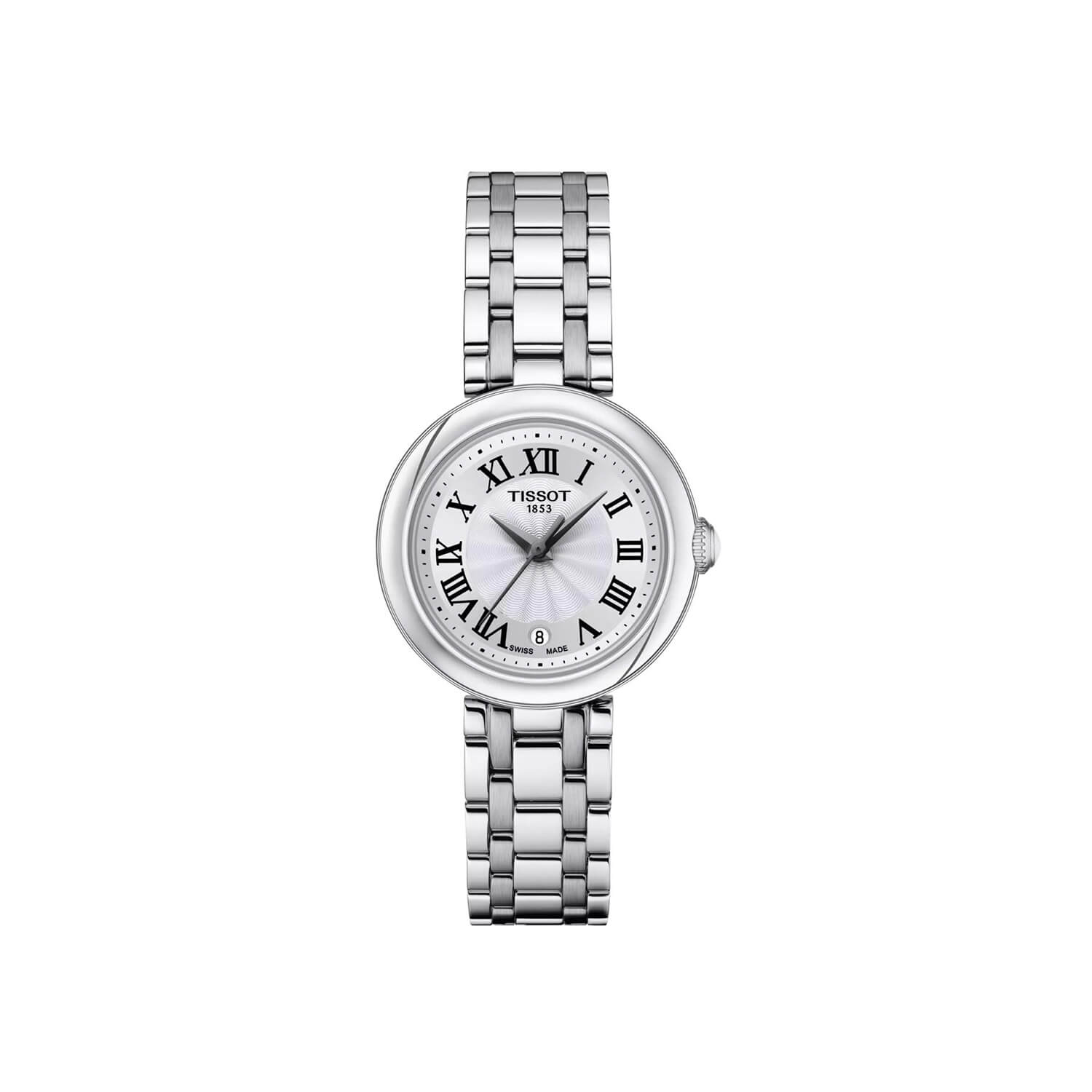 Montre Tissot Bellissima 26mm cadran Argent bracelet Acier T126.010.11.013.00