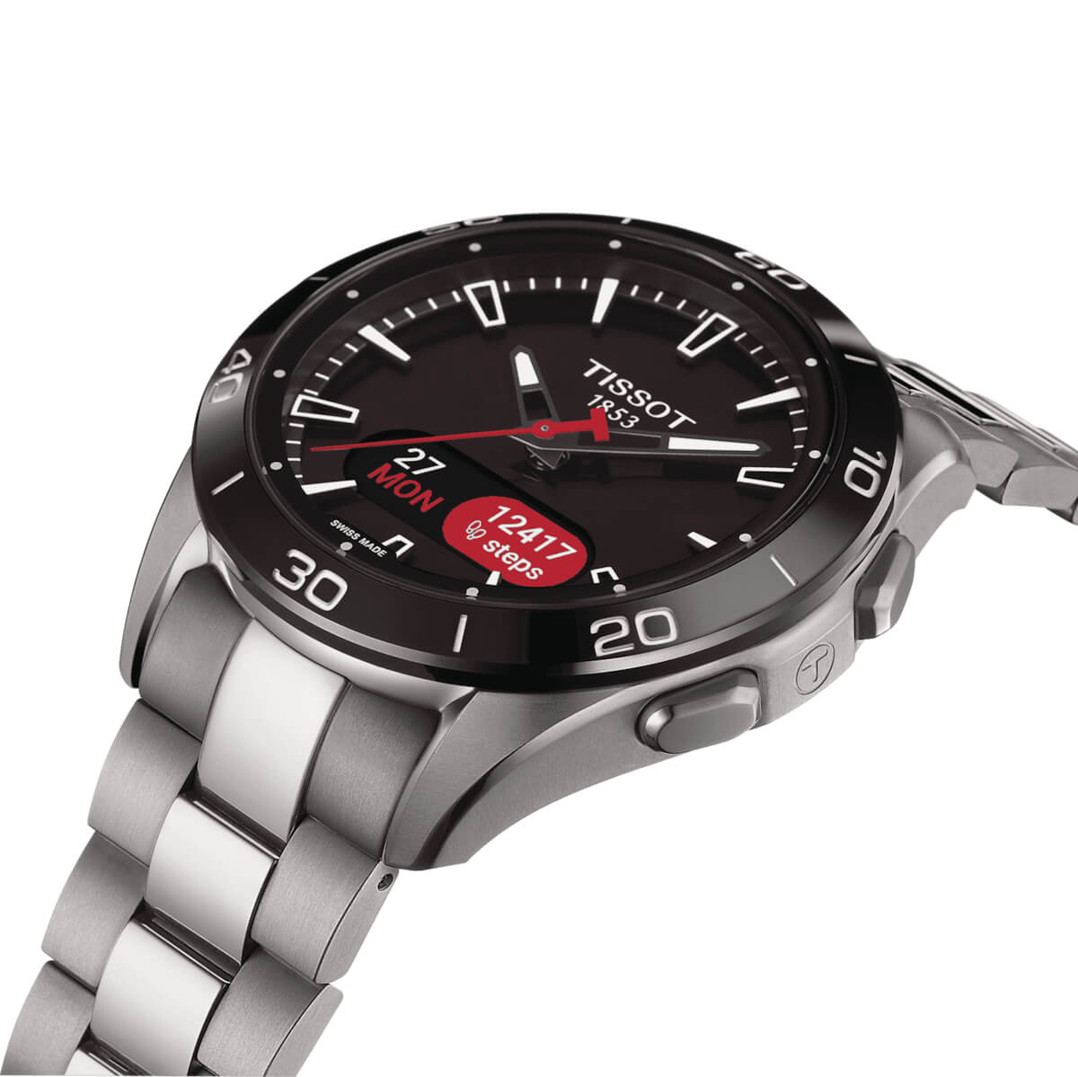 Montre Tissot T-Touch Connect Sport cadran Noir bracelet Titane T153.420.44.051.00
