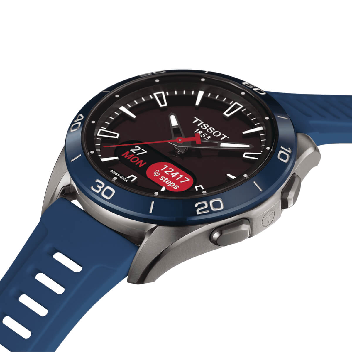 Montre Tissot T-Touch Connect Sport cadran Noir bracelet Silicone T153.420.47.051.01