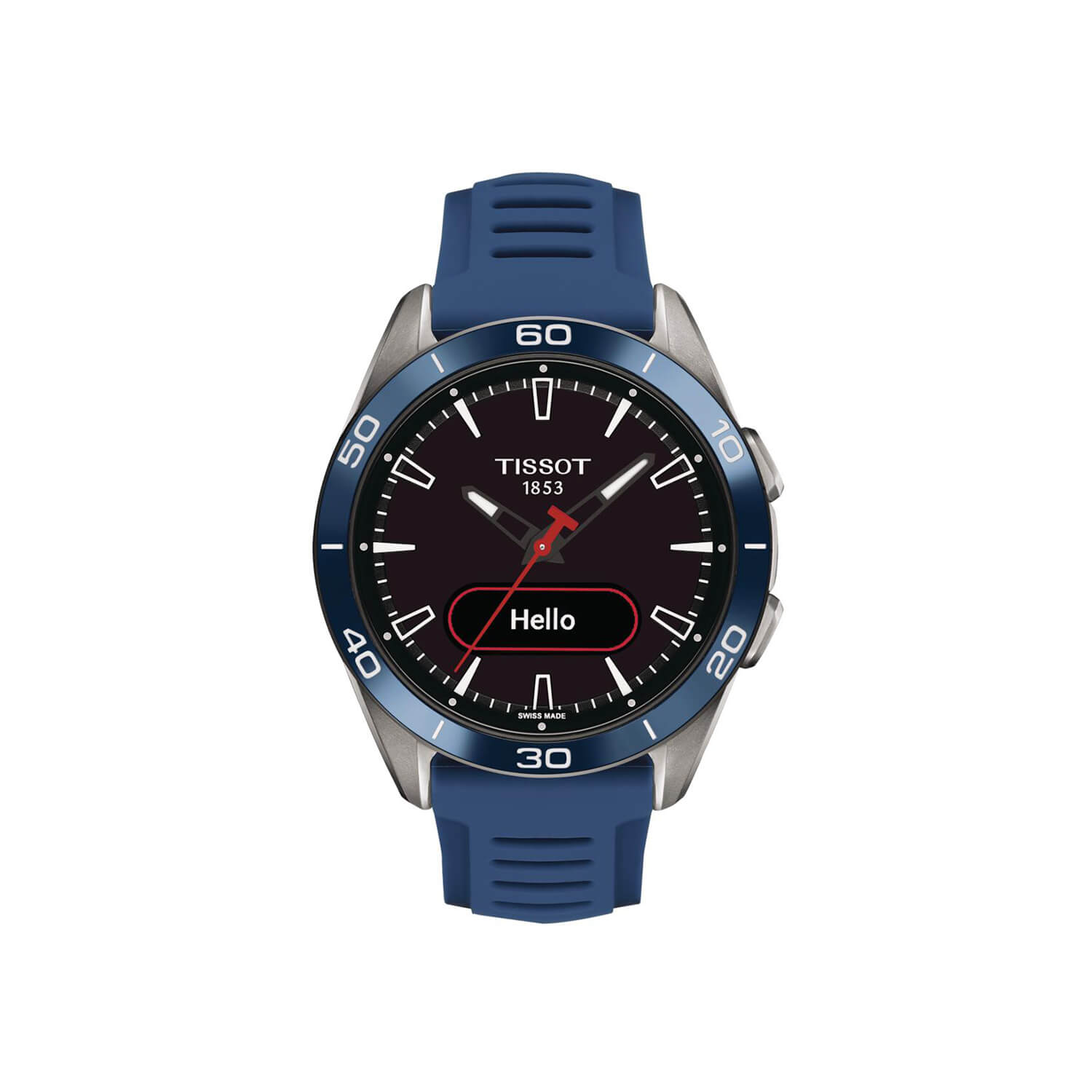 Montre Tissot T-Touch Connect Sport cadran Noir bracelet Silicone T153.420.47.051.01