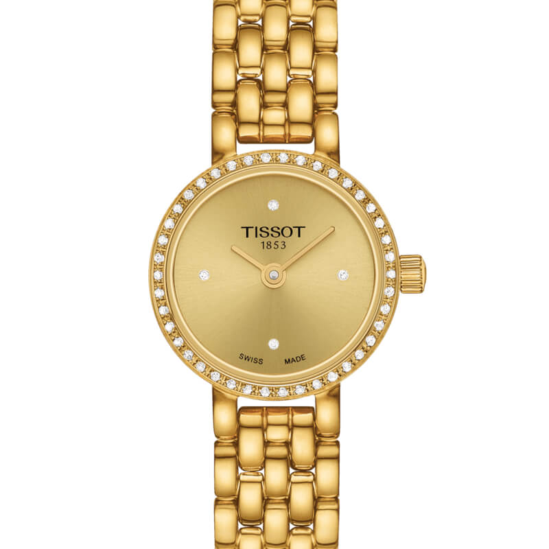 Montre Tissot Lovely Round bracelet Acier/Or jaune/PVD T140.009.63.026.00