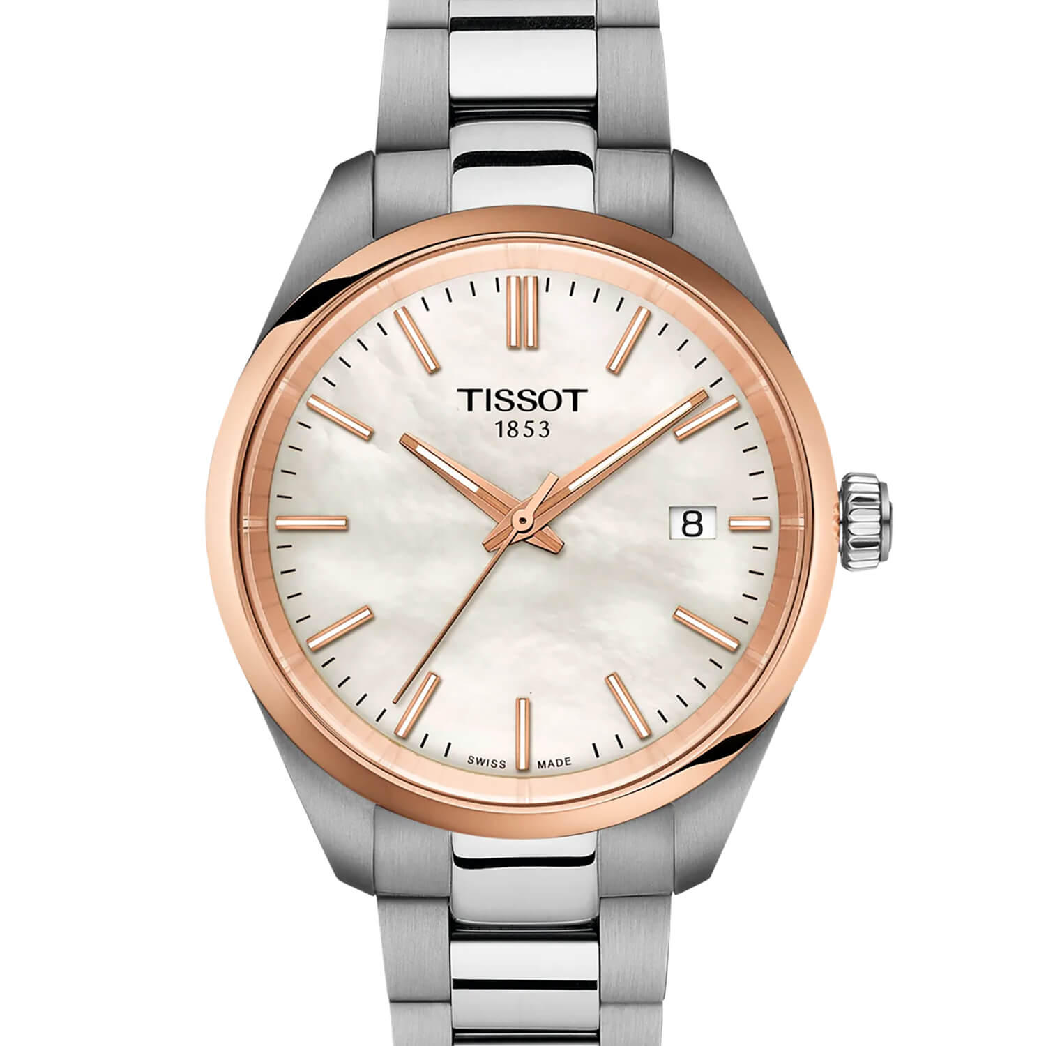Montre Tissot PR 100 Quartz 34mm cadran gris bracelet Acier T150.210.21.111.00