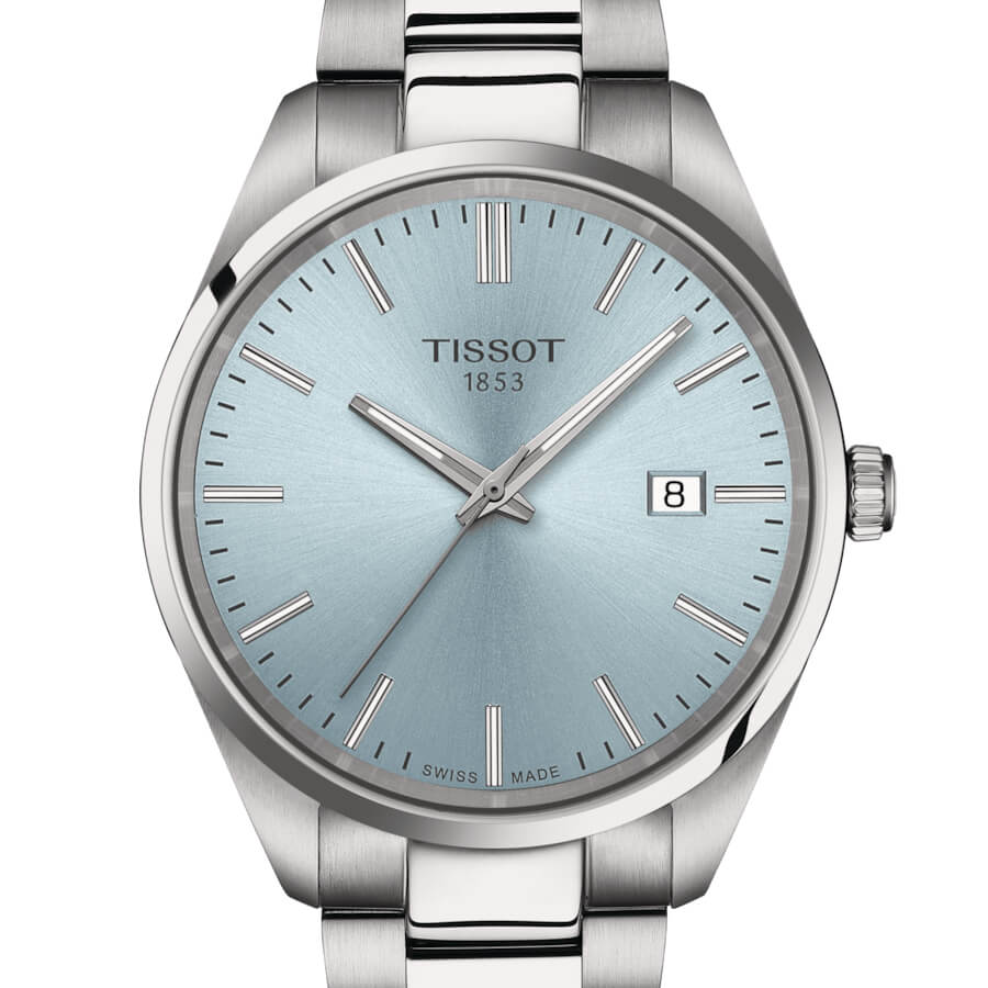Montre Tissot PR 100 Quartz 40mm cadran Bleu bracelet Acier T150.410.11.351.00
