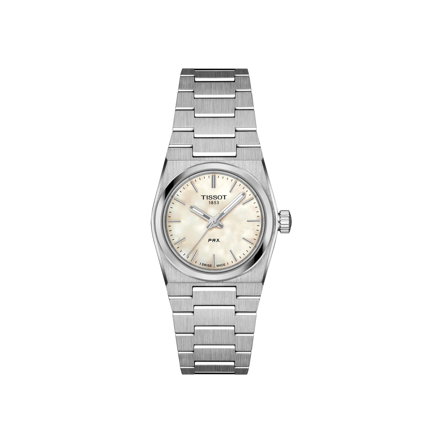 Montre Tissot PRX Quartz 25mm cadran gris bracelet Acier T137.010.11.111.00