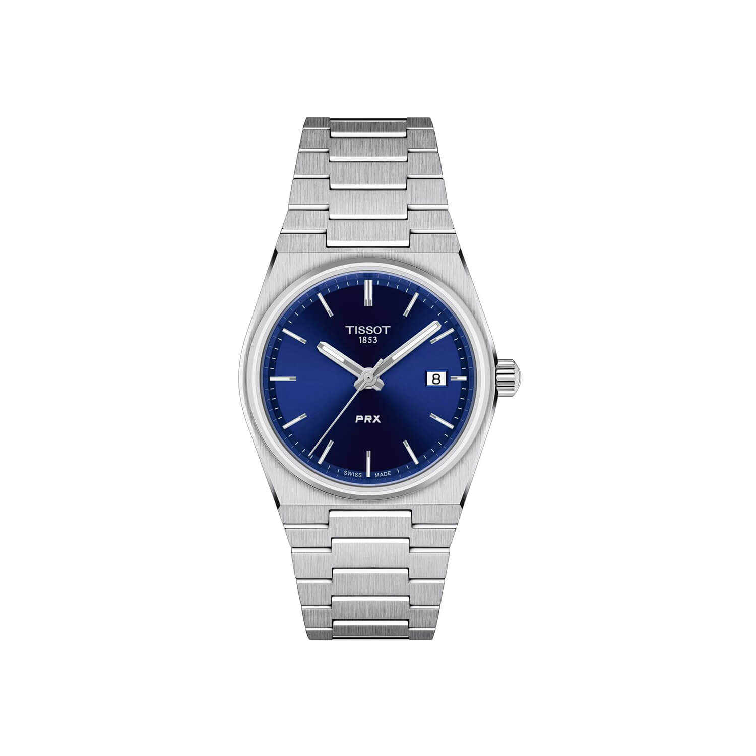 Montre Tissot PRX Quartz 35mm cadran Bleu bracelet Acier T137.210.11.041.00
