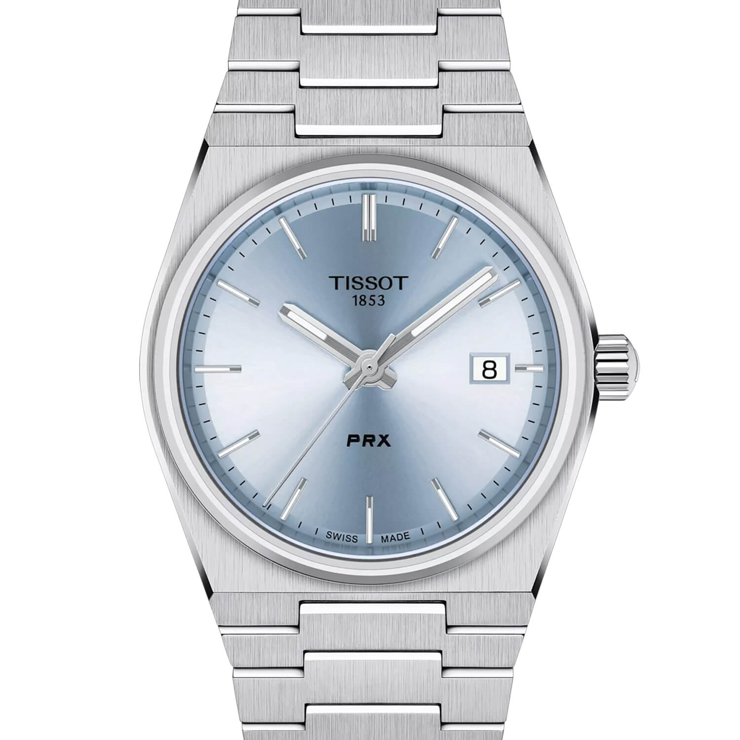 Montre Tissot PRX Quartz 35mm cadran Bleu bracelet Acier T137.210.11.351.00