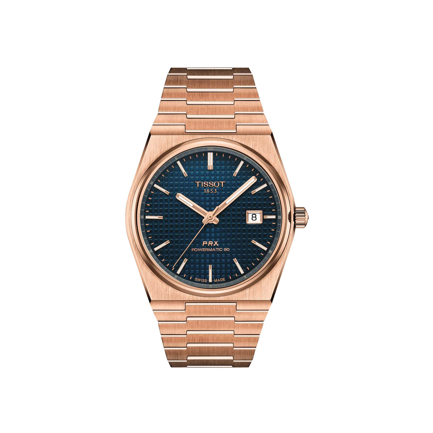 Montre Tissot PRX Powermatic 80 40mm cadran Bleu bracelet Acier/PVD T137.407.33.041.00